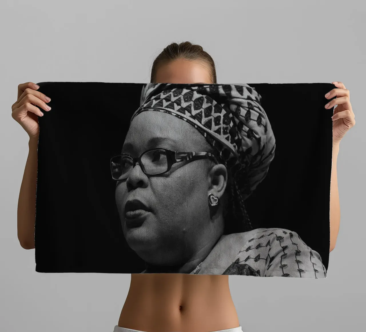 Leymah Gbowee asciugamano da bagno da tobyrmattie