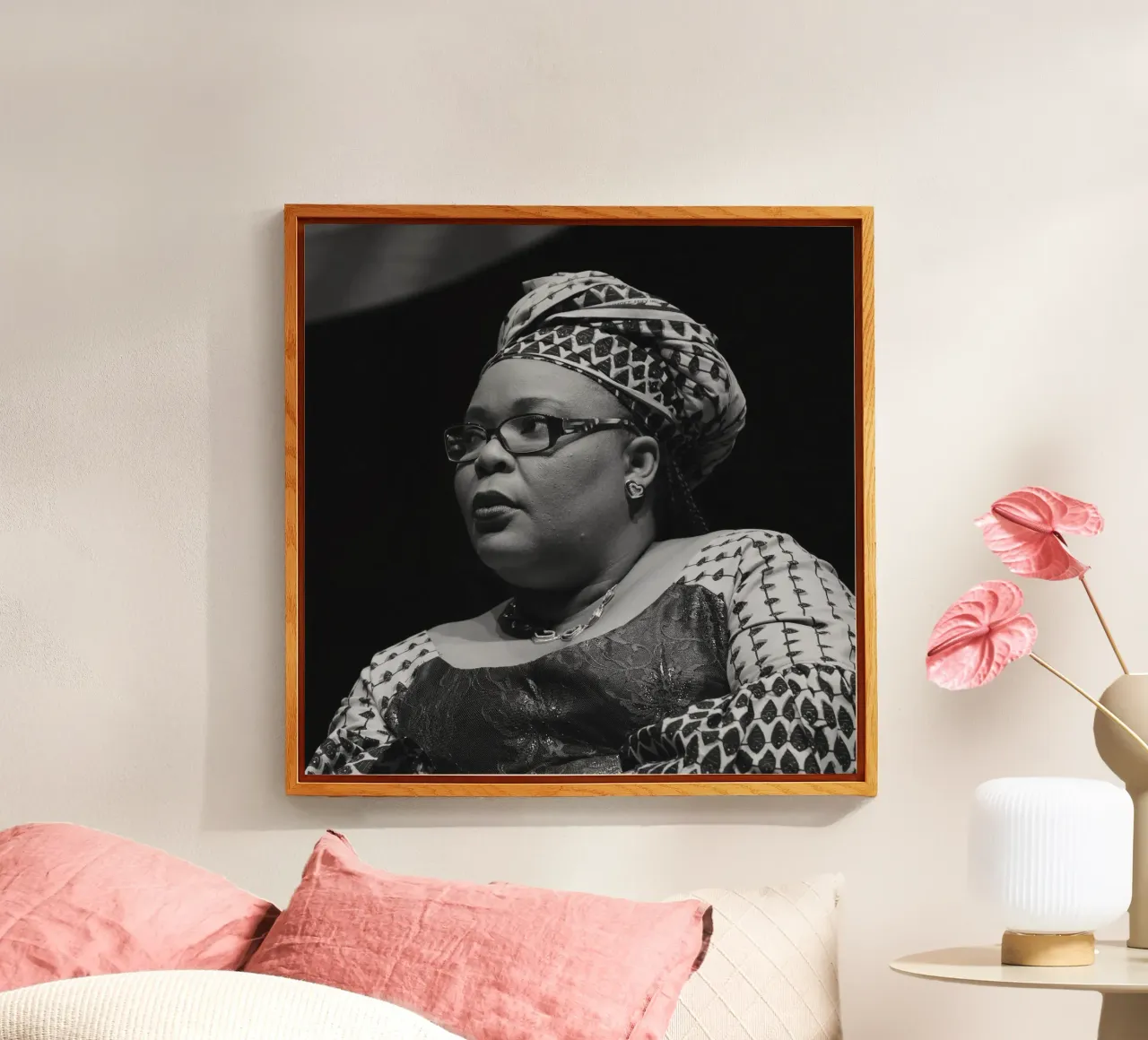 Leymah Gbowee plexiglass da tobyrmattie