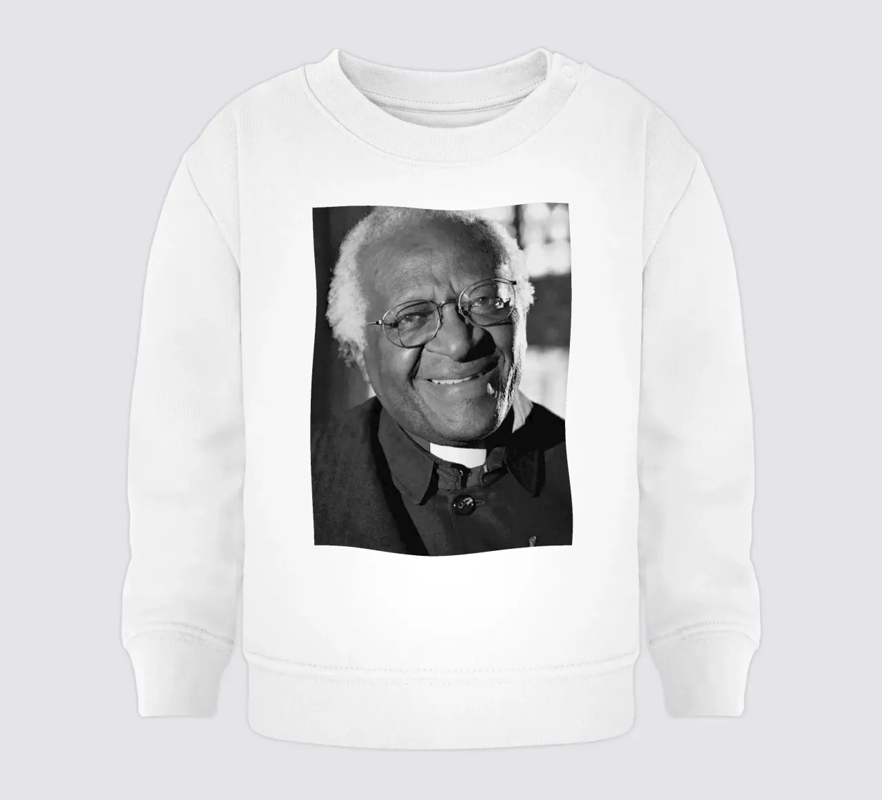 Desmond Tutu felpa neonato da tobyrmattie