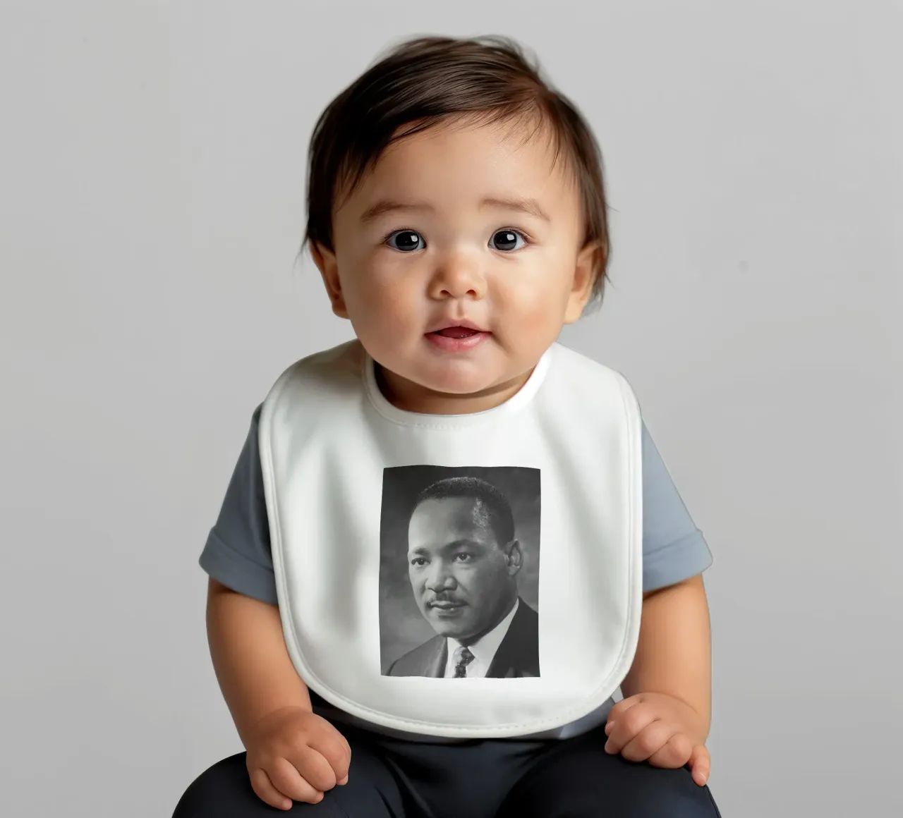 Martin Luther King Jr bavaglino da tobyrmattie