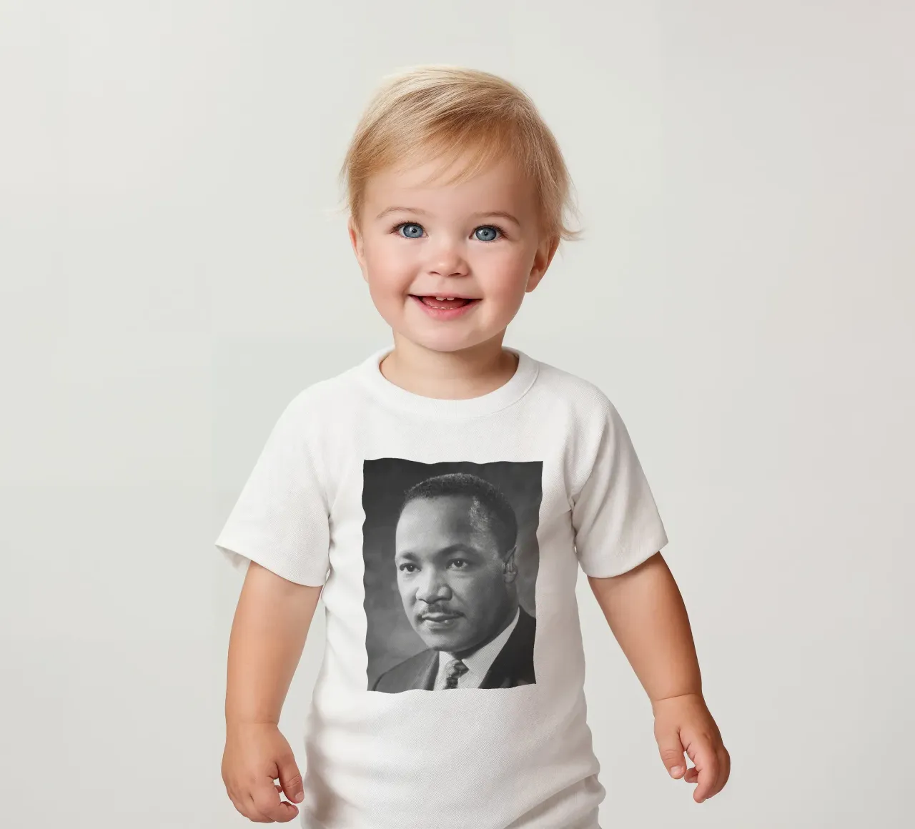 Martin Luther King Jr maglietta neonato da tobyrmattie