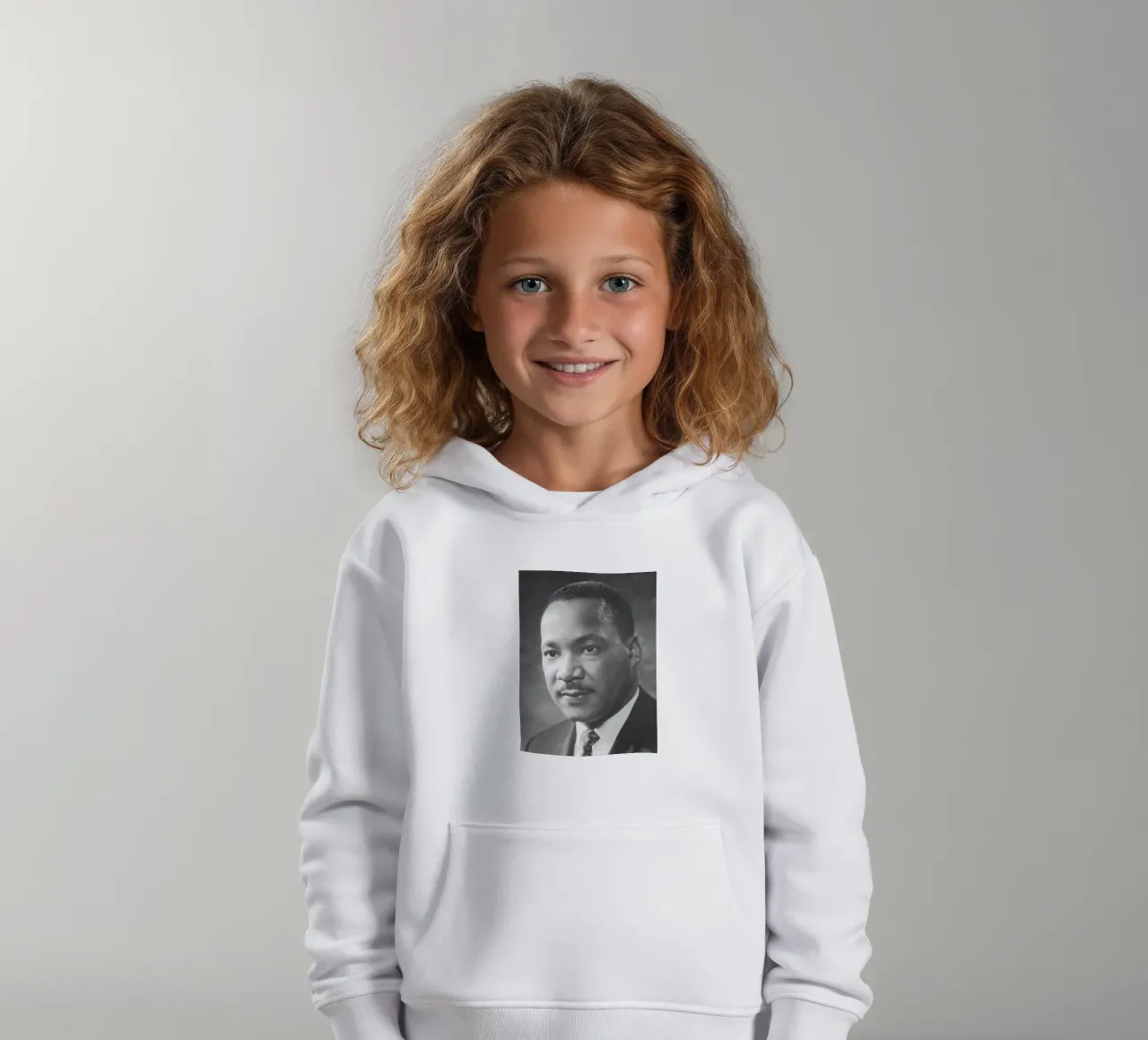 Martin Luther King Jr felpa bambino con cappuccio da tobyrmattie