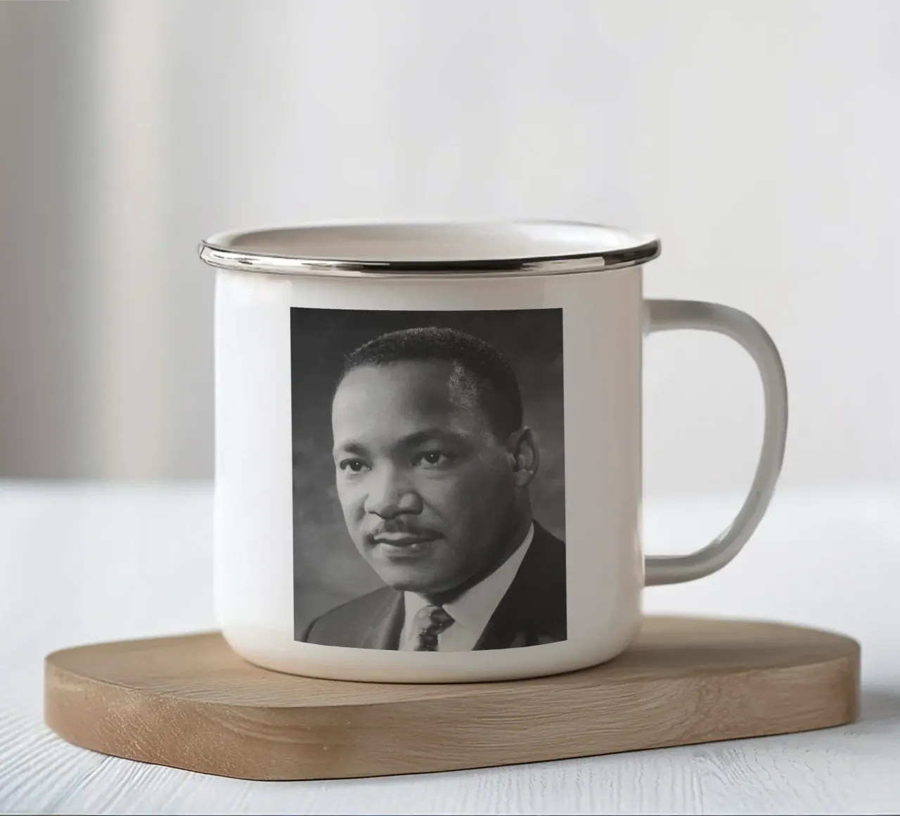 Martin Luther King Jr tazza in smalto da tobyrmattie