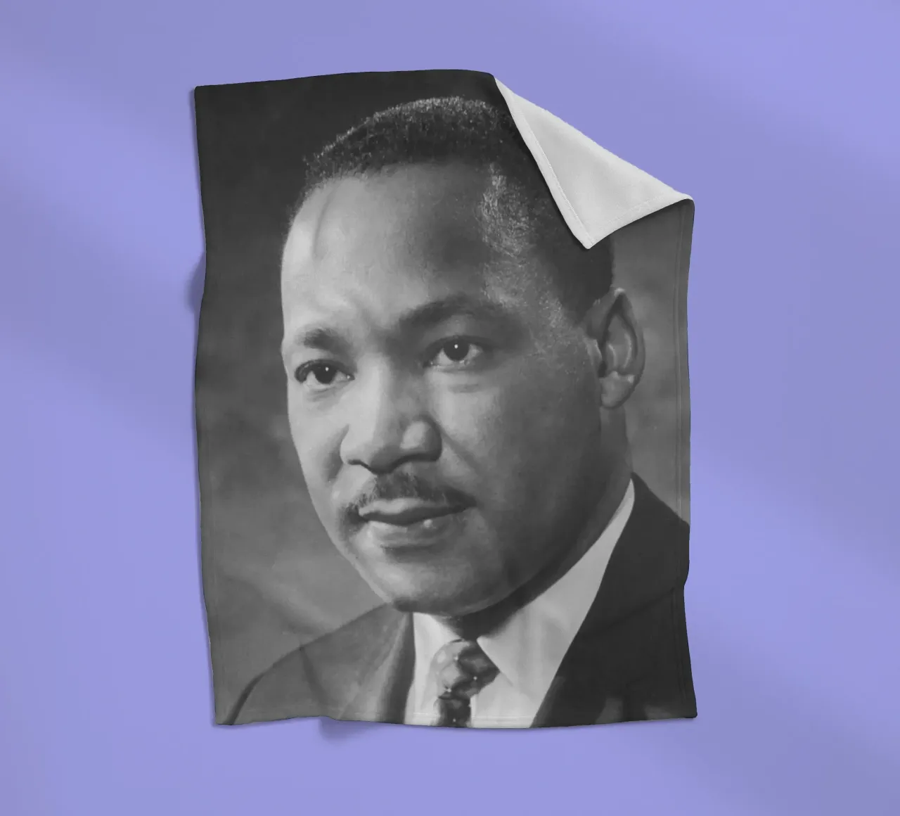 Martin Luther King Jr coperta in pile da tobyrmattie