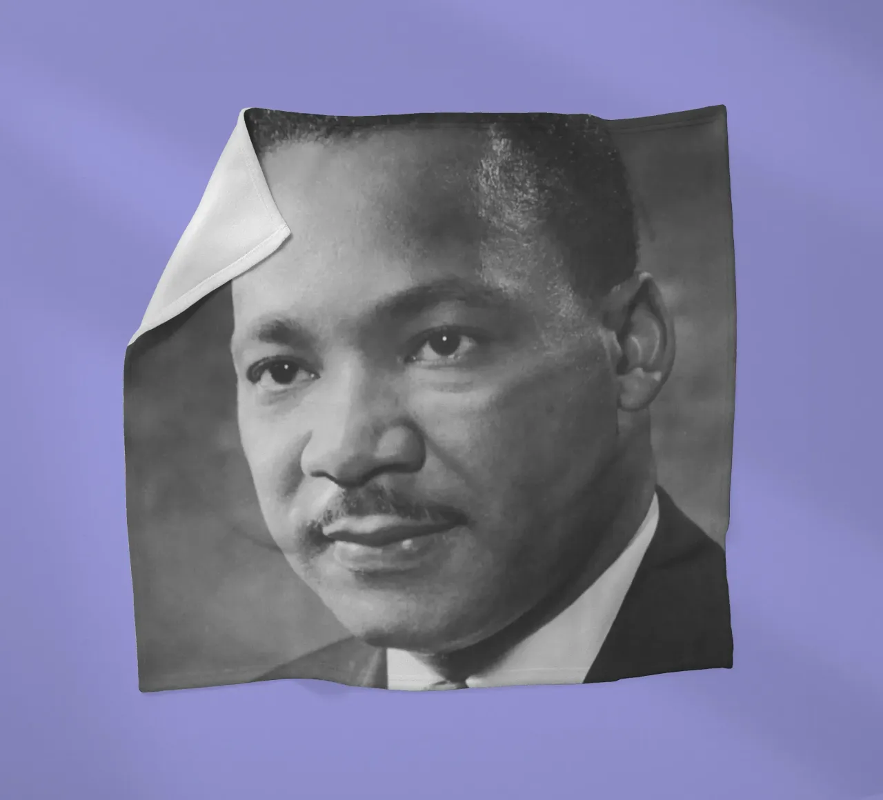Martin Luther King Jr coperta in pile da tobyrmattie