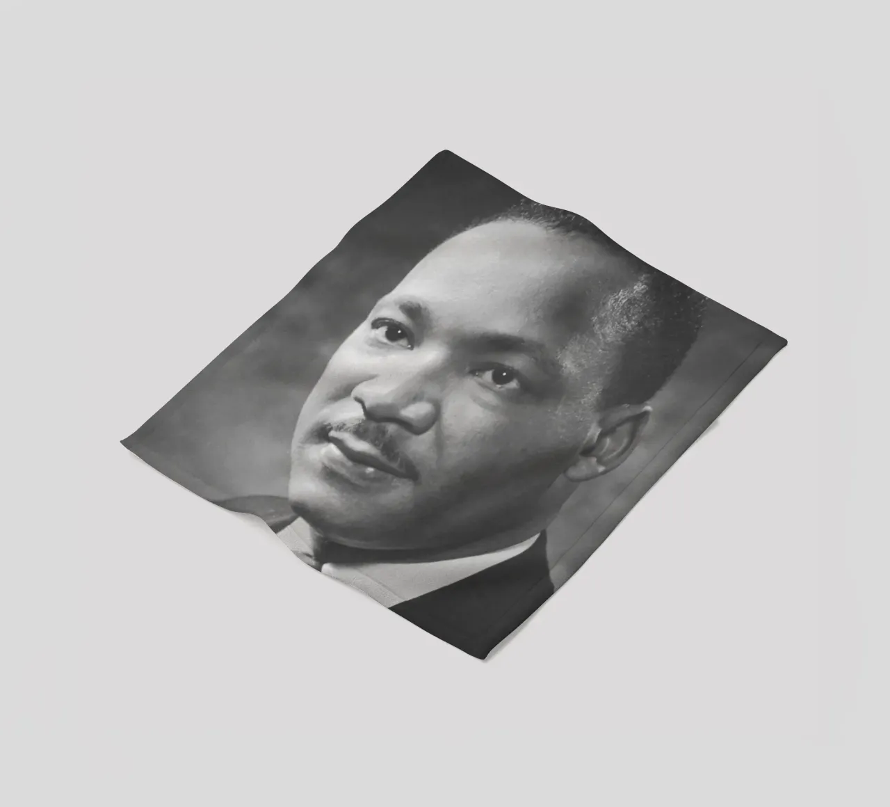 Martin Luther King Jr coperta in pile da tobyrmattie