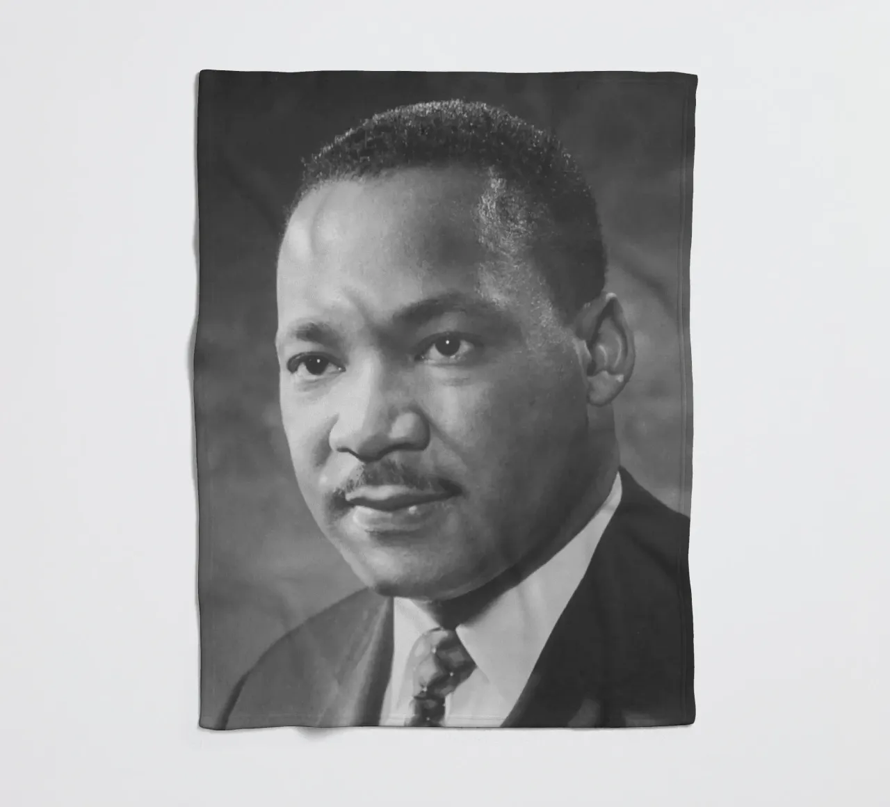 Martin Luther King Jr coperta in pile da tobyrmattie
