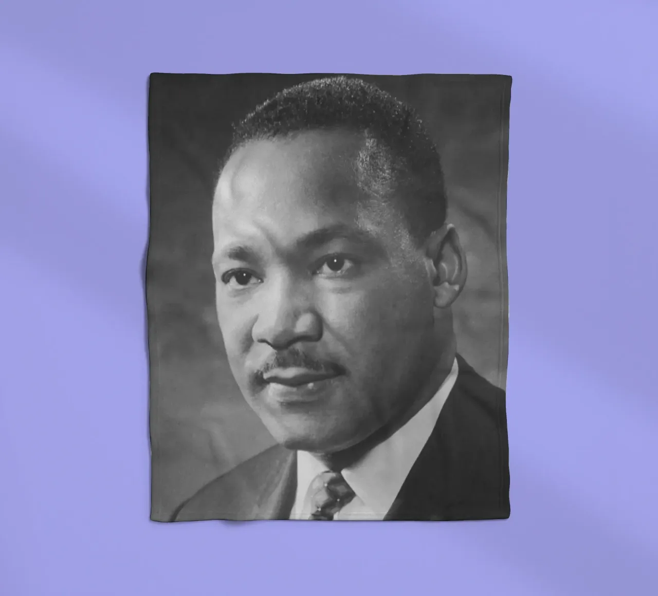 Martin Luther King Jr coperta in pile da tobyrmattie