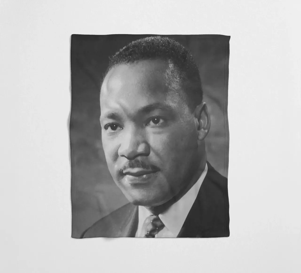 Martin Luther King Jr coperta in pile da tobyrmattie