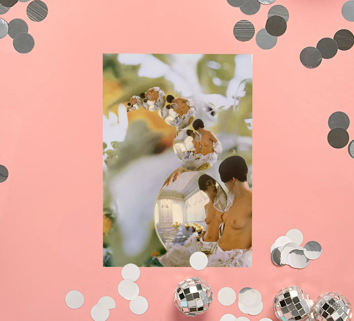 Spiegel sticker van dekonstruktiv