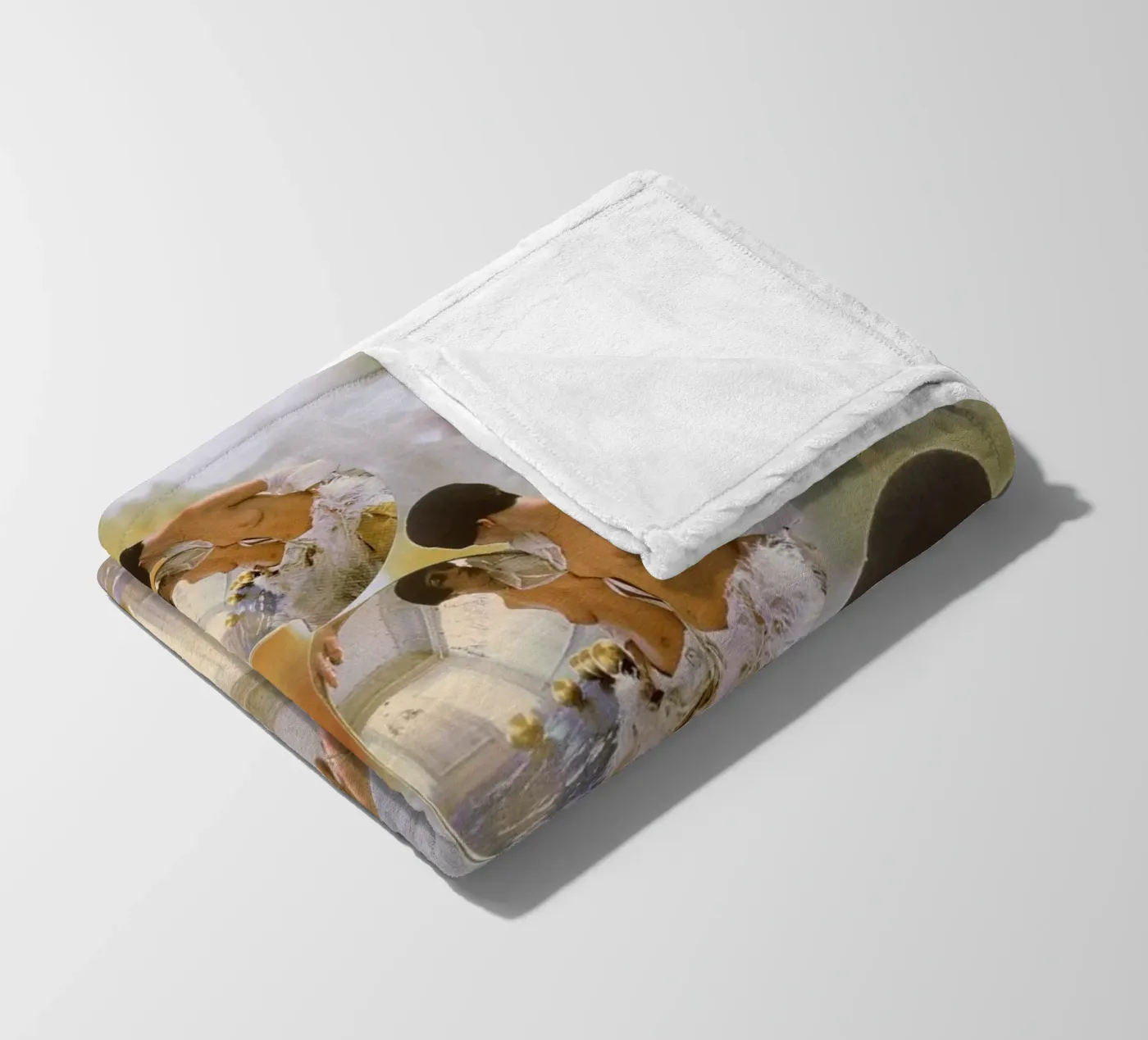 Spiegel Fleecedecke von dekonstruktiv