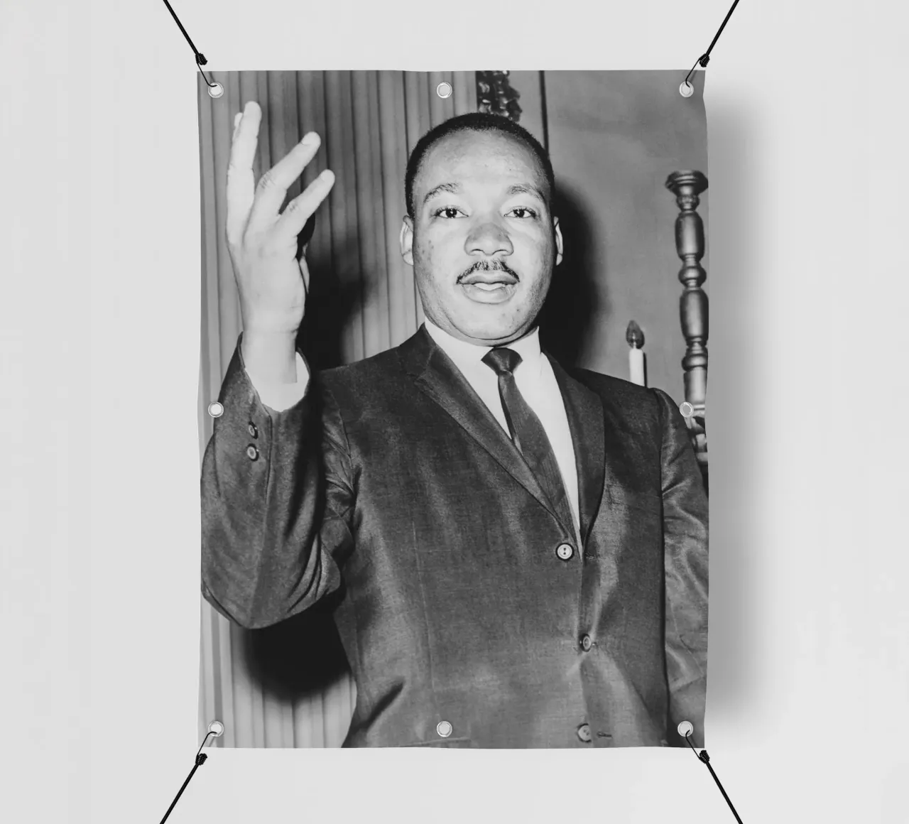 Martin Luther King Jr telo in pvc da tobyrmattie