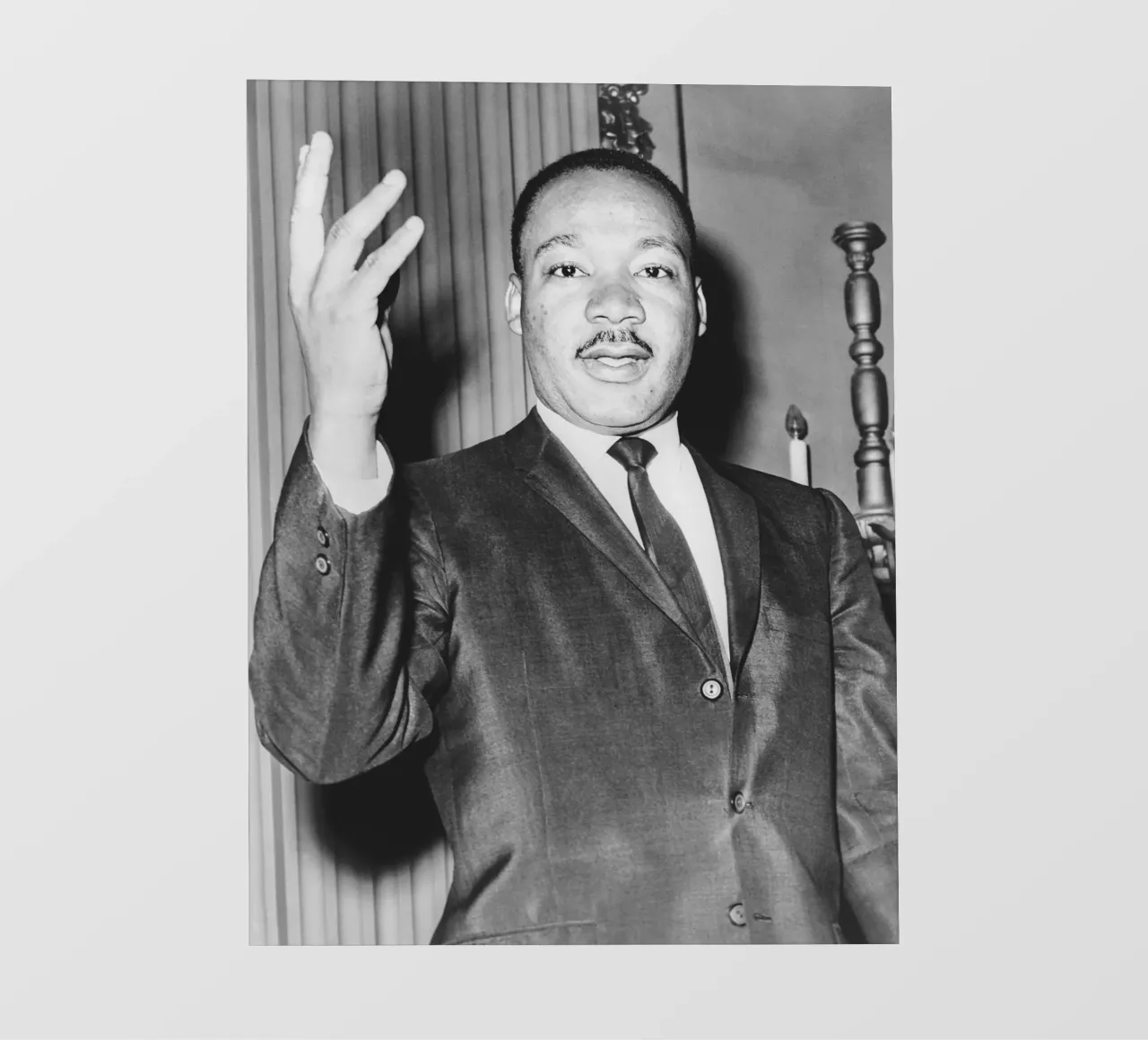Martin Luther King Jr telo in pvc da tobyrmattie