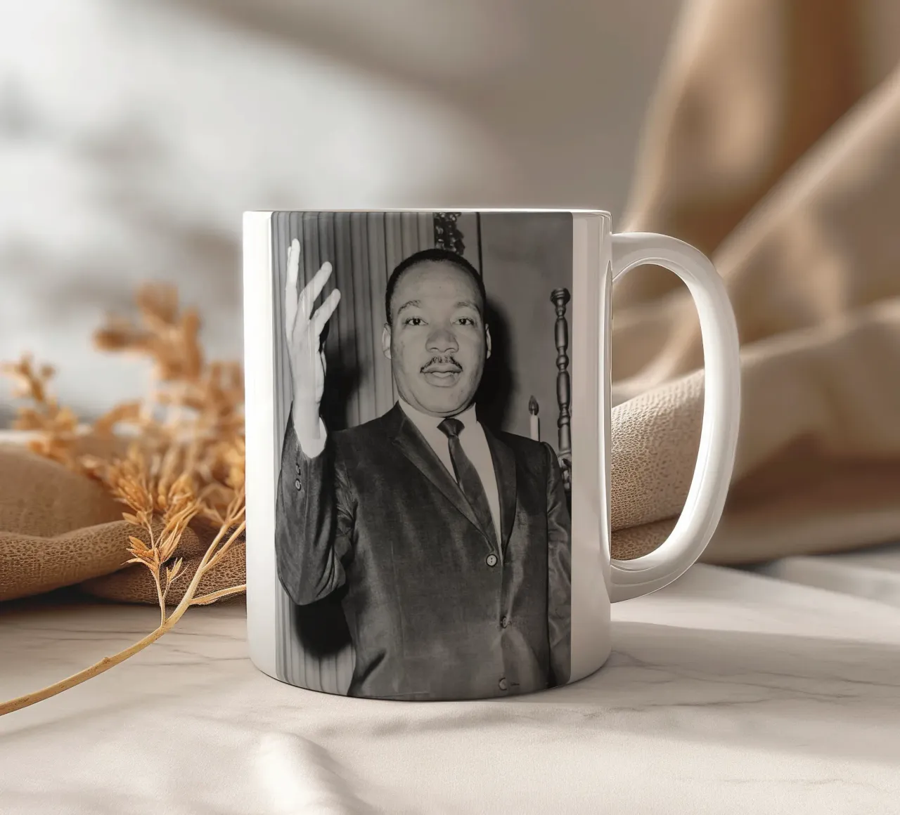 Martin Luther King Jr tazza in ceramica da tobyrmattie