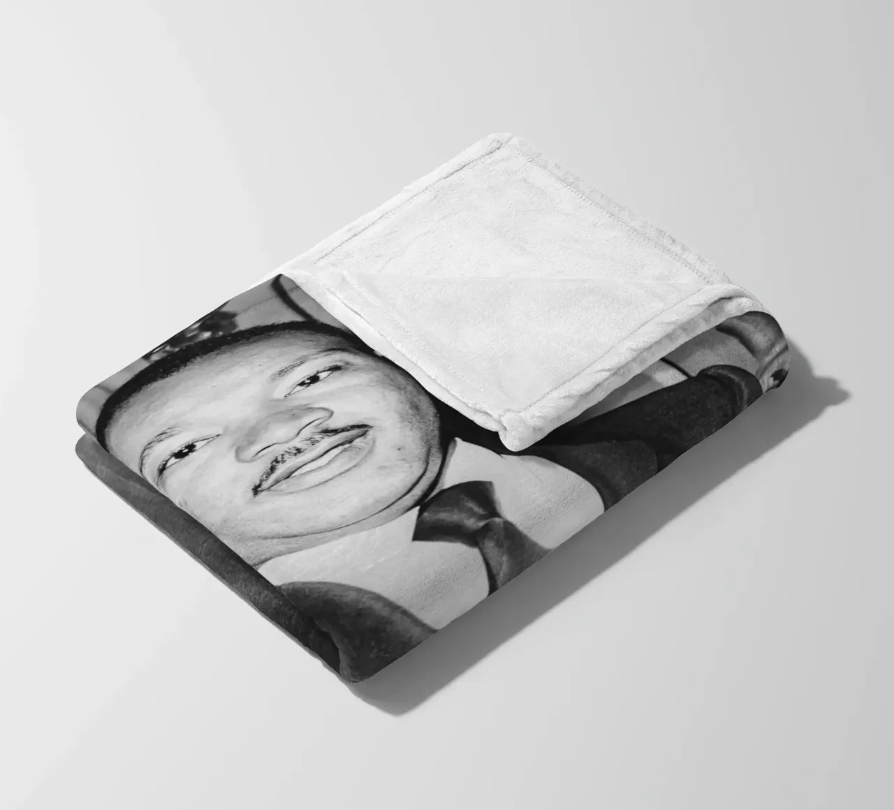 Martin Luther King Jr coperta in pile da tobyrmattie