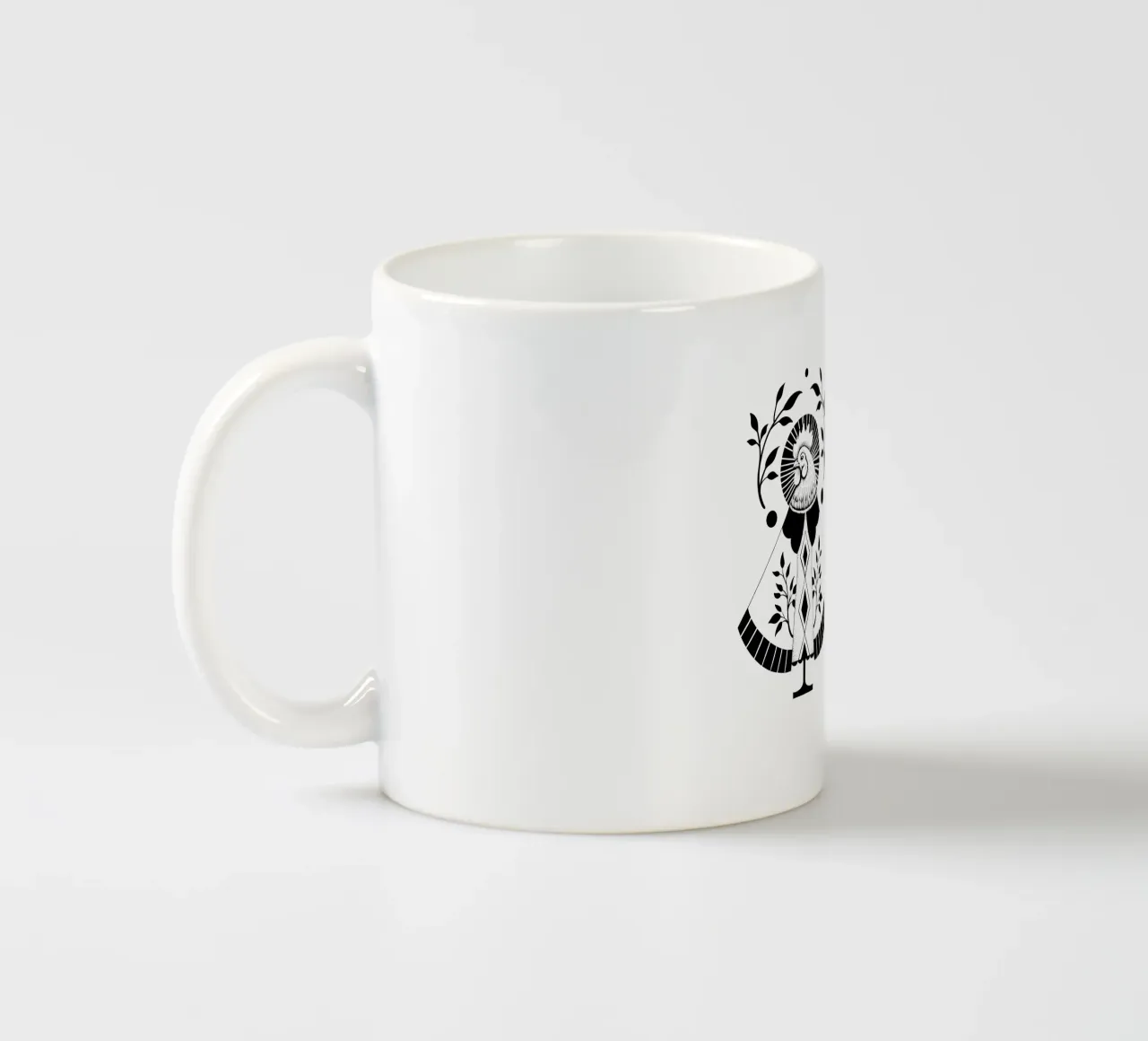 Holy chicken tazza in ceramica da Mandarin Art