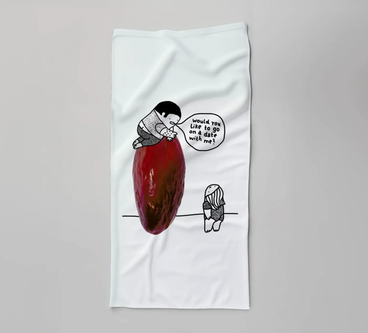 Dating towel by Herzette