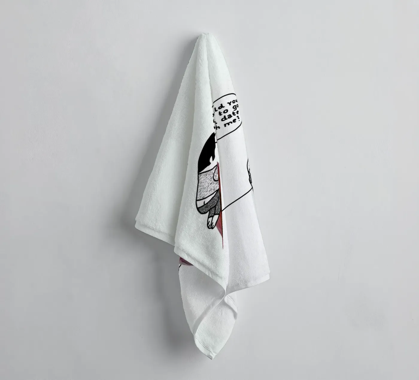 Dating towel by Herzette
