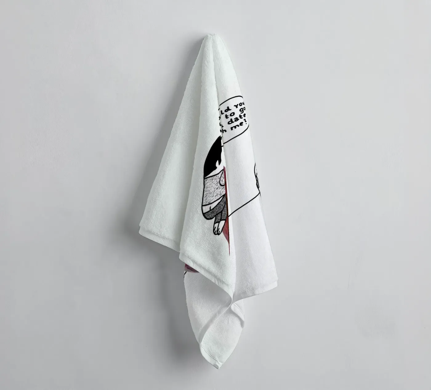 Dating towel by Herzette