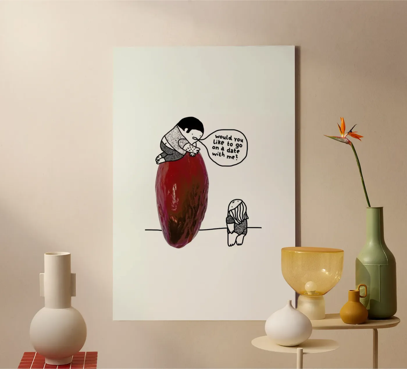 Dating canvas by Herzette