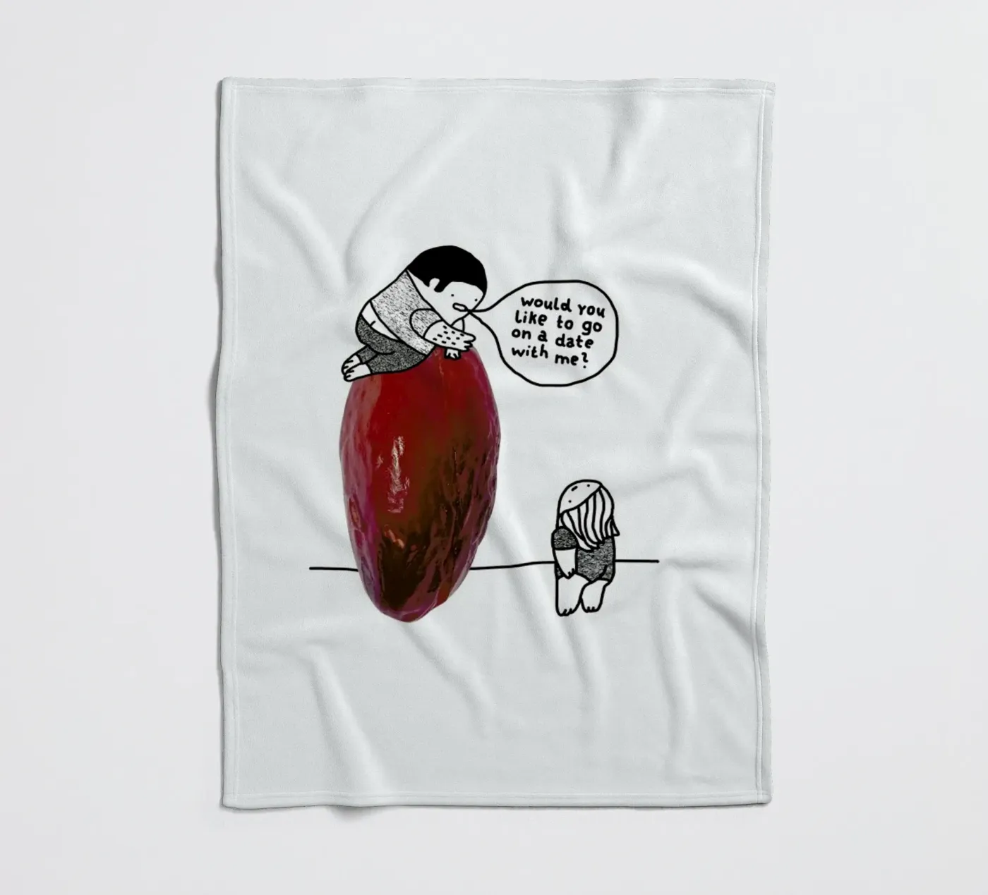 Dating Fleecedecke von Herzette