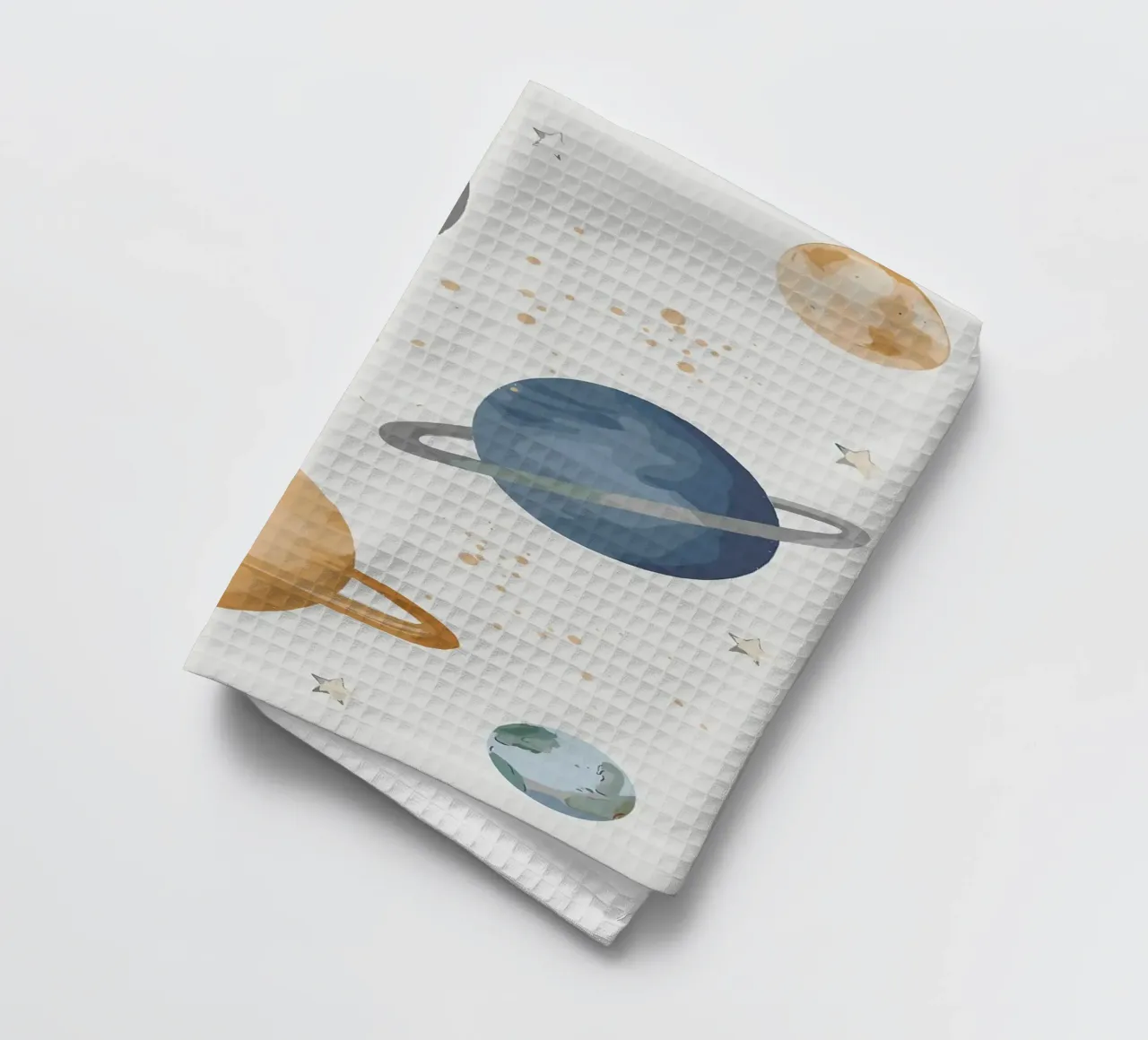 Planètes et étoiles Système Planètes Science Espace Garçons Filles ST torchon de bazi