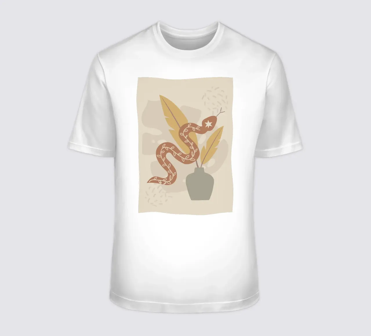 Flusso di serpenti t-shirt da bazi