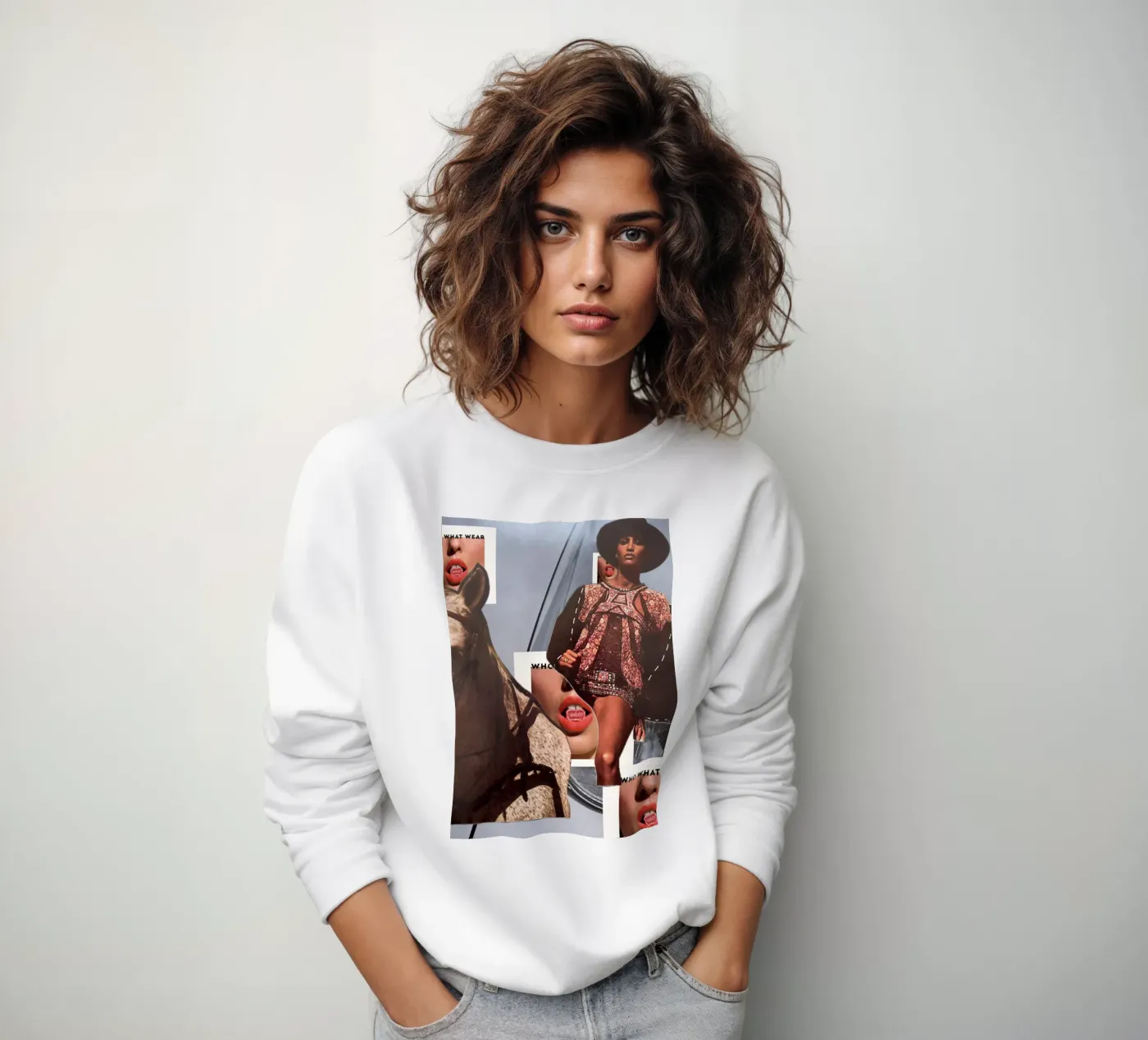 Horse felpa da dekonstruktiv