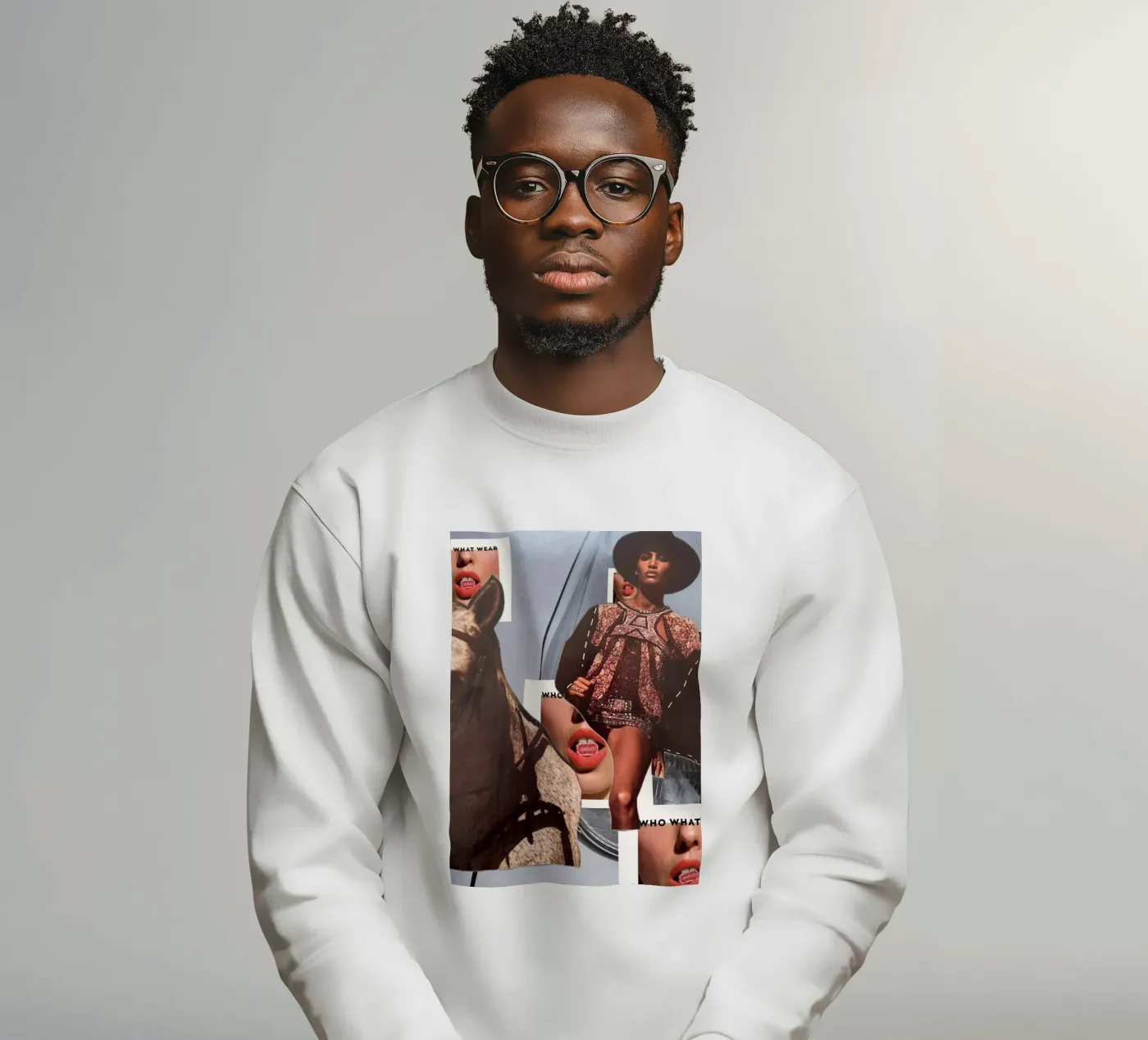 Horse felpa da dekonstruktiv