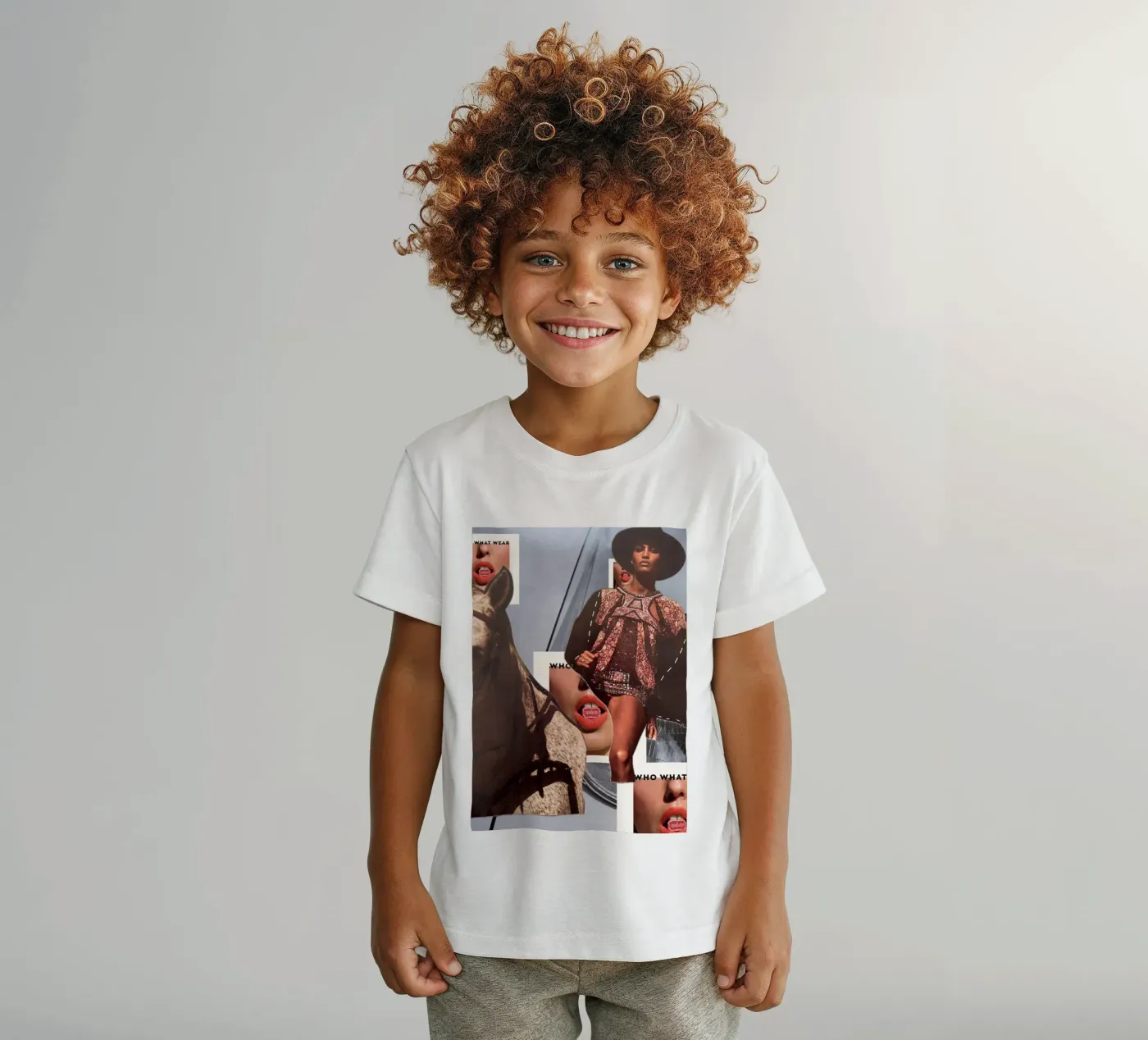 Horse t-shirt bambini da dekonstruktiv