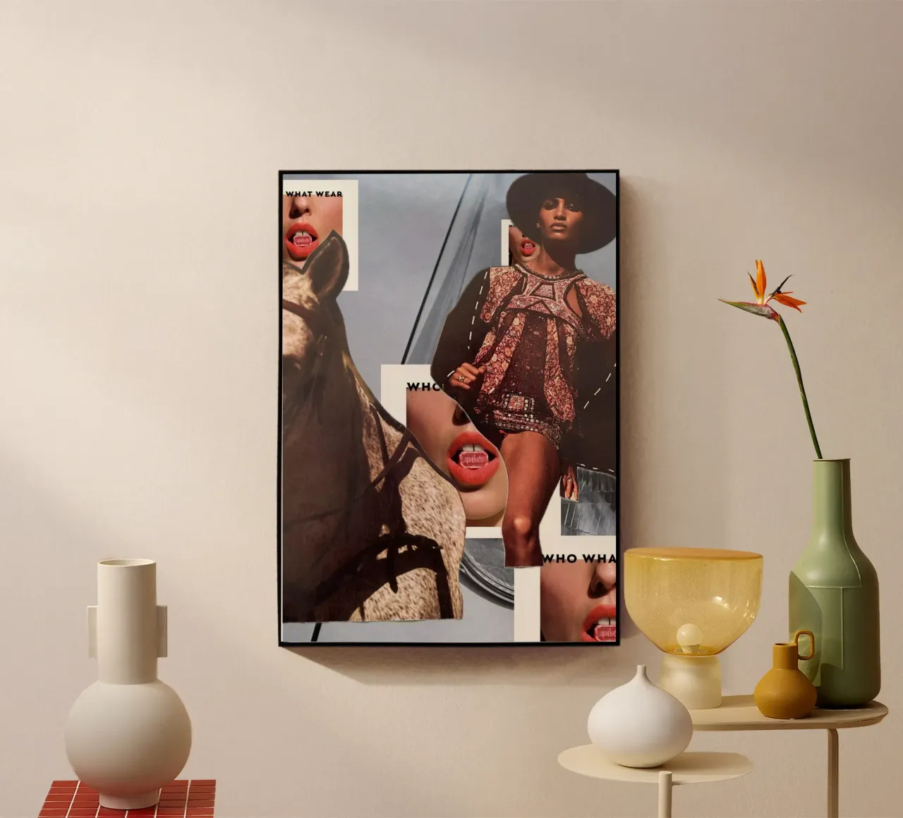 Cavallo plexiglass da dekonstruktiv