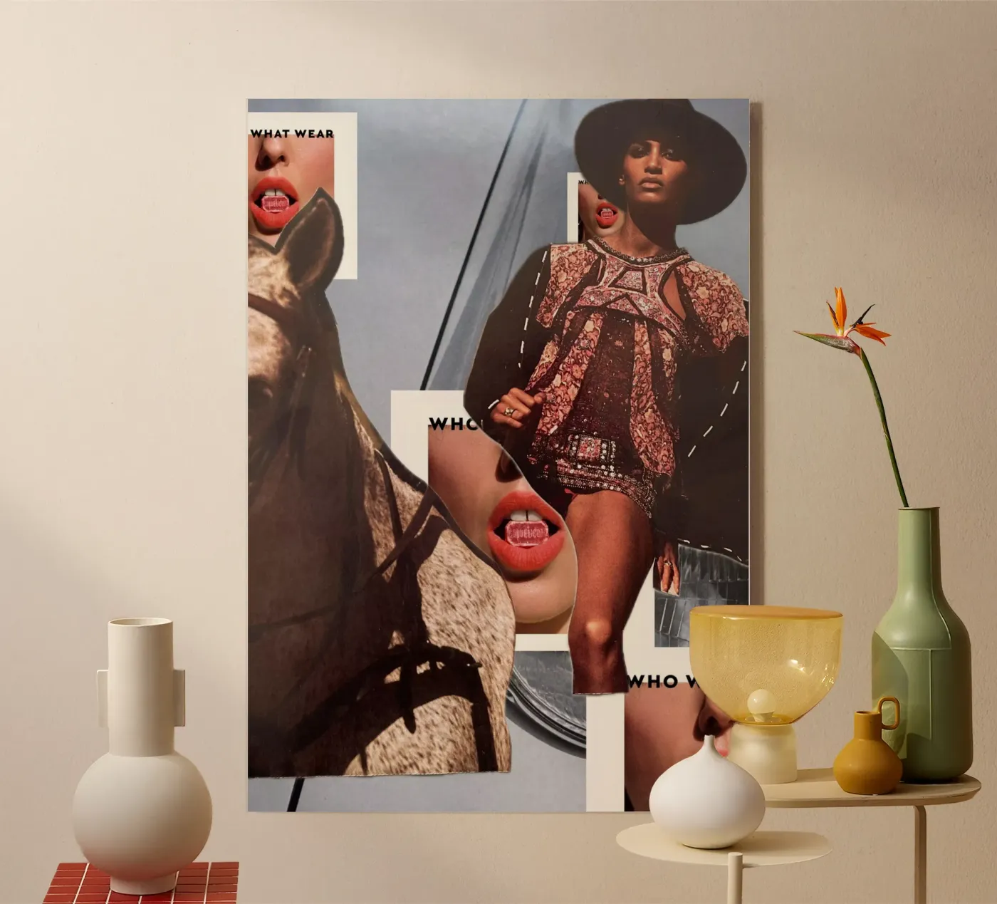 Horse Acryl-Glas von dekonstruktiv