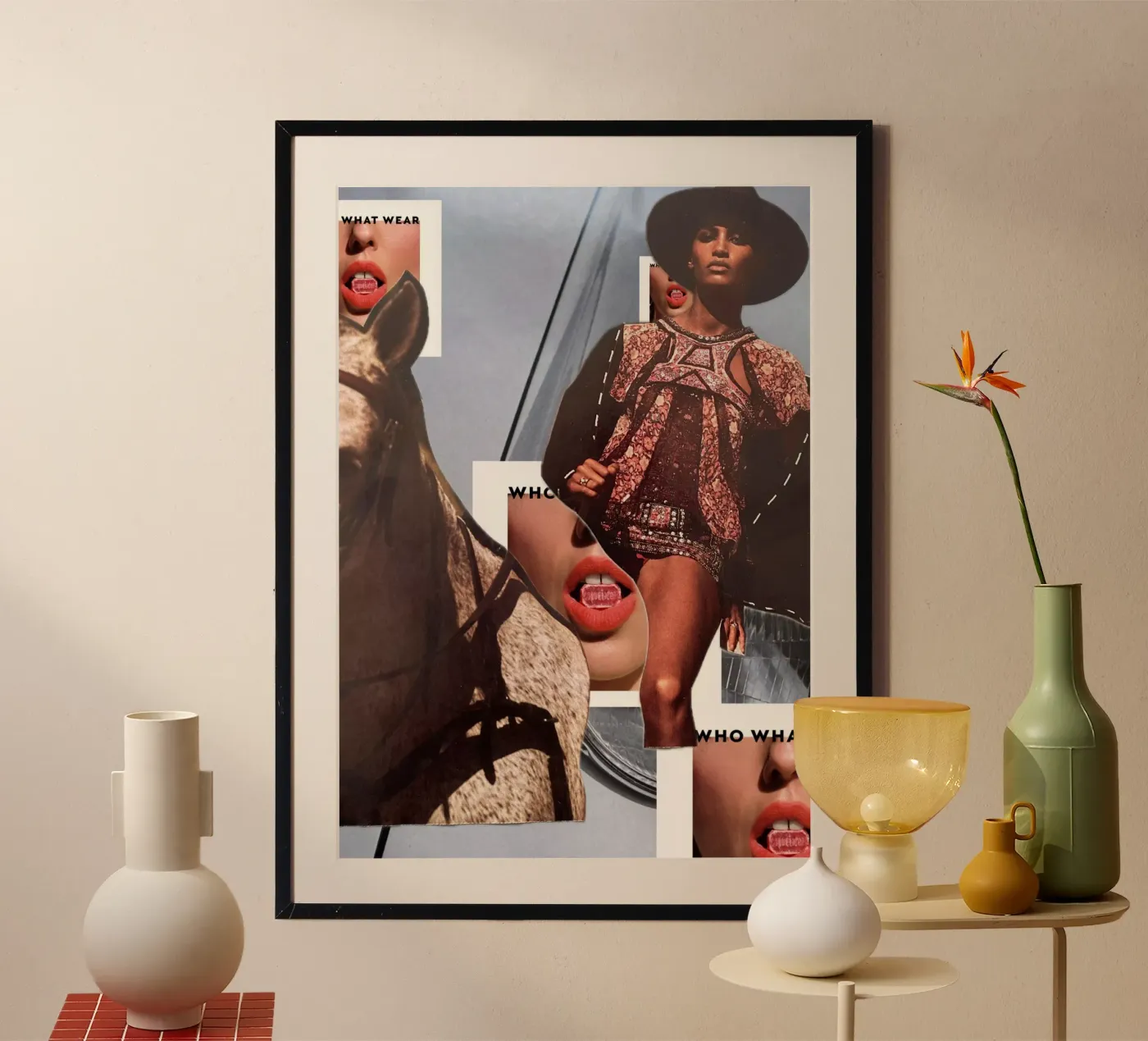 Horse Poster von dekonstruktiv