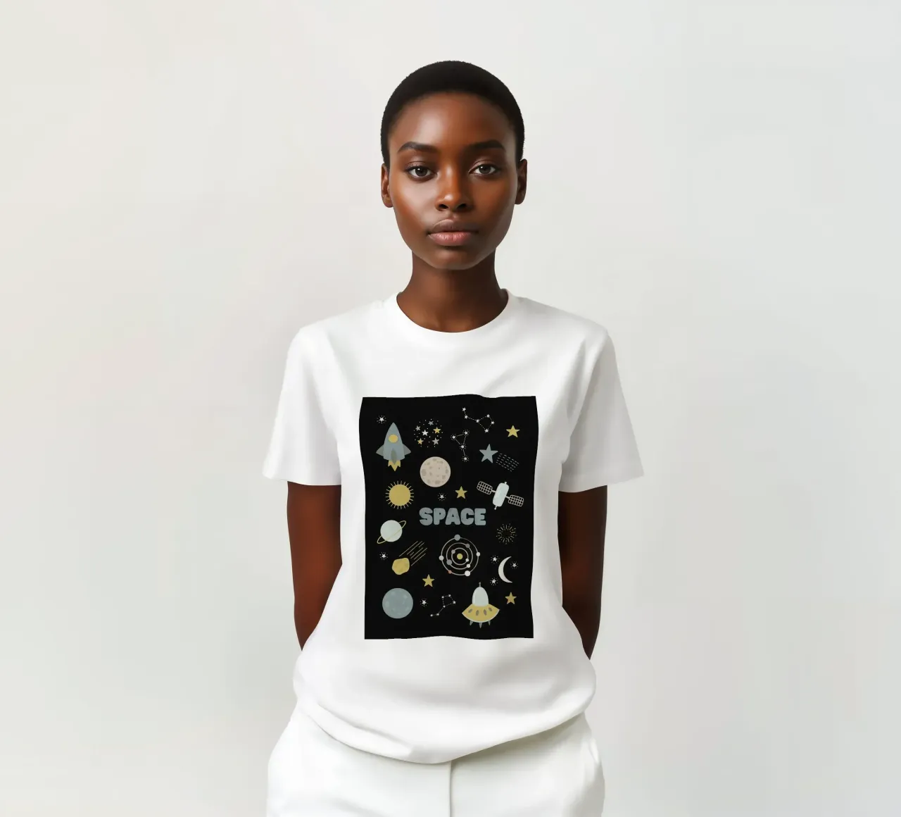 Spazio t-shirt da bazi