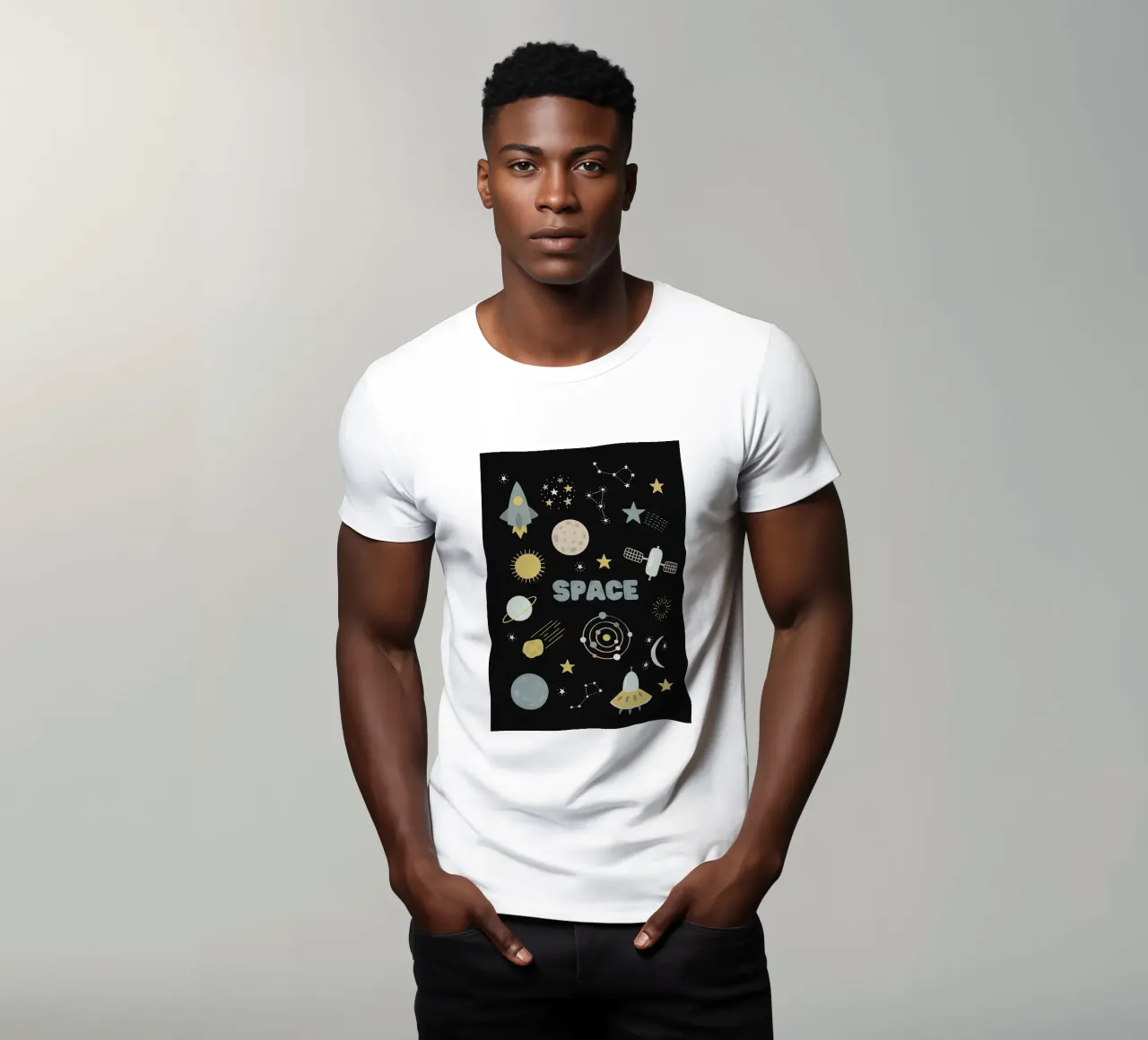 Spazio t-shirt da bazi