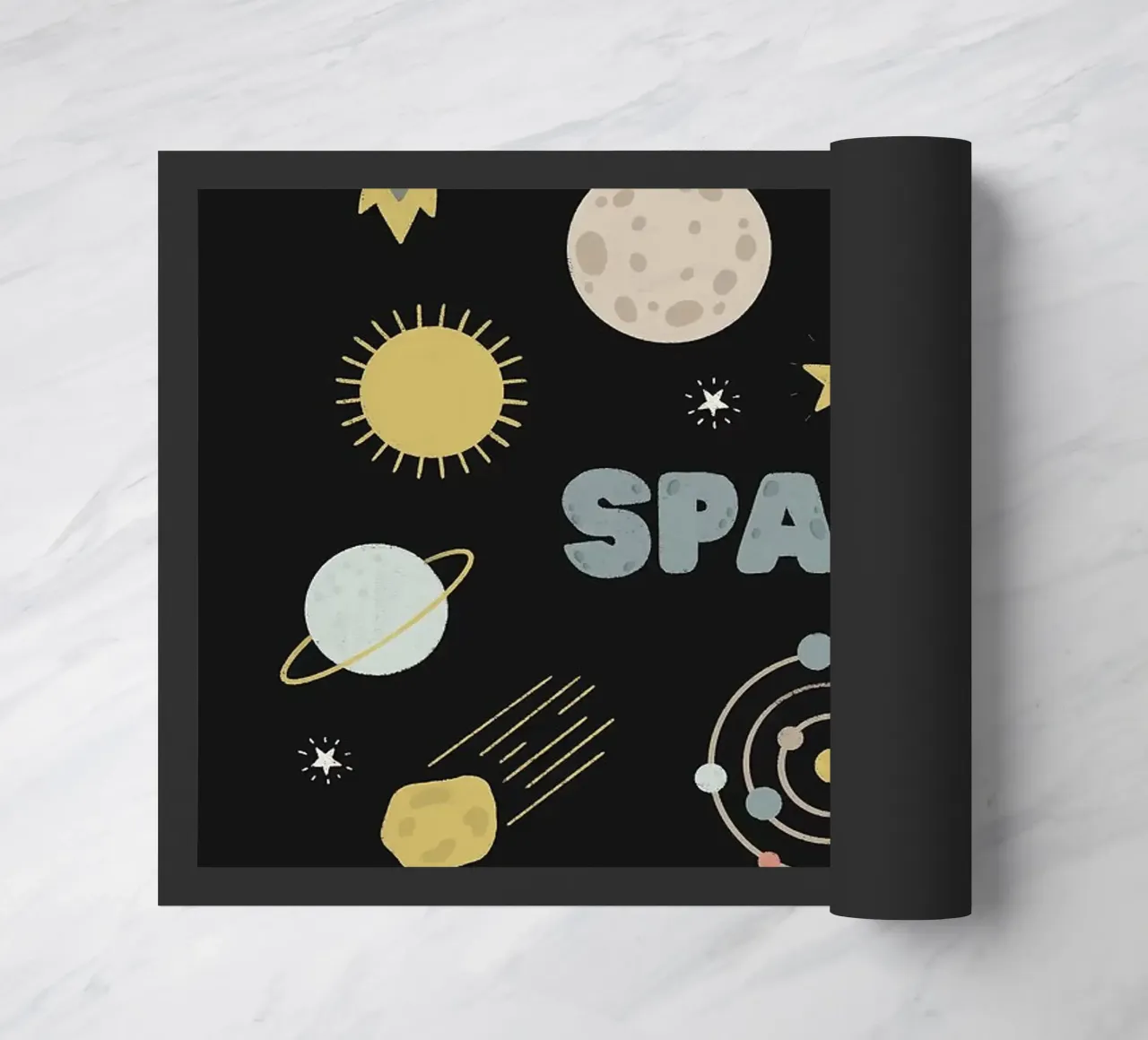 Space doormat by bazi