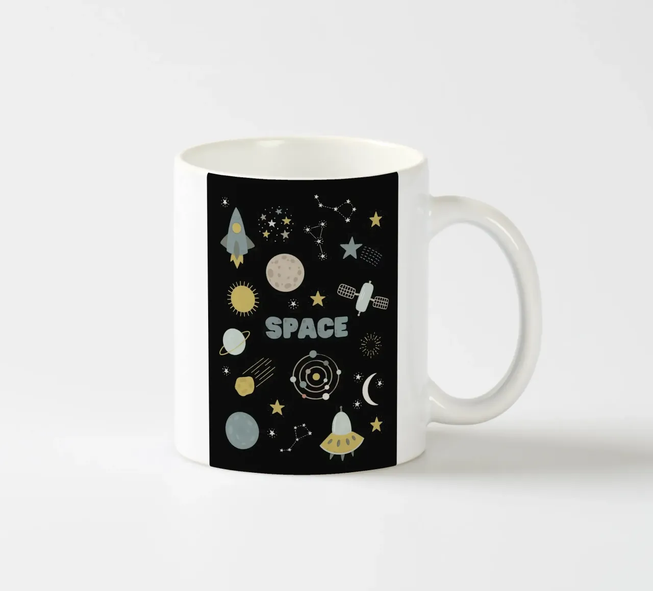 Spazio tazza in ceramica da bazi
