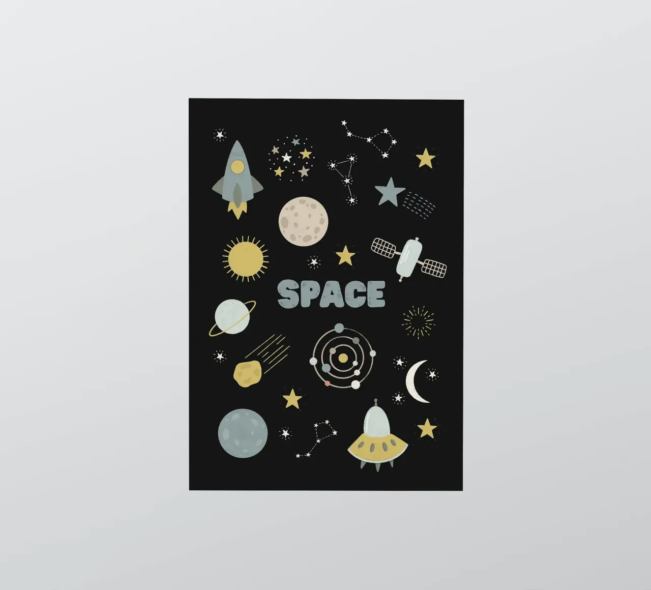 Space sticker by bazi