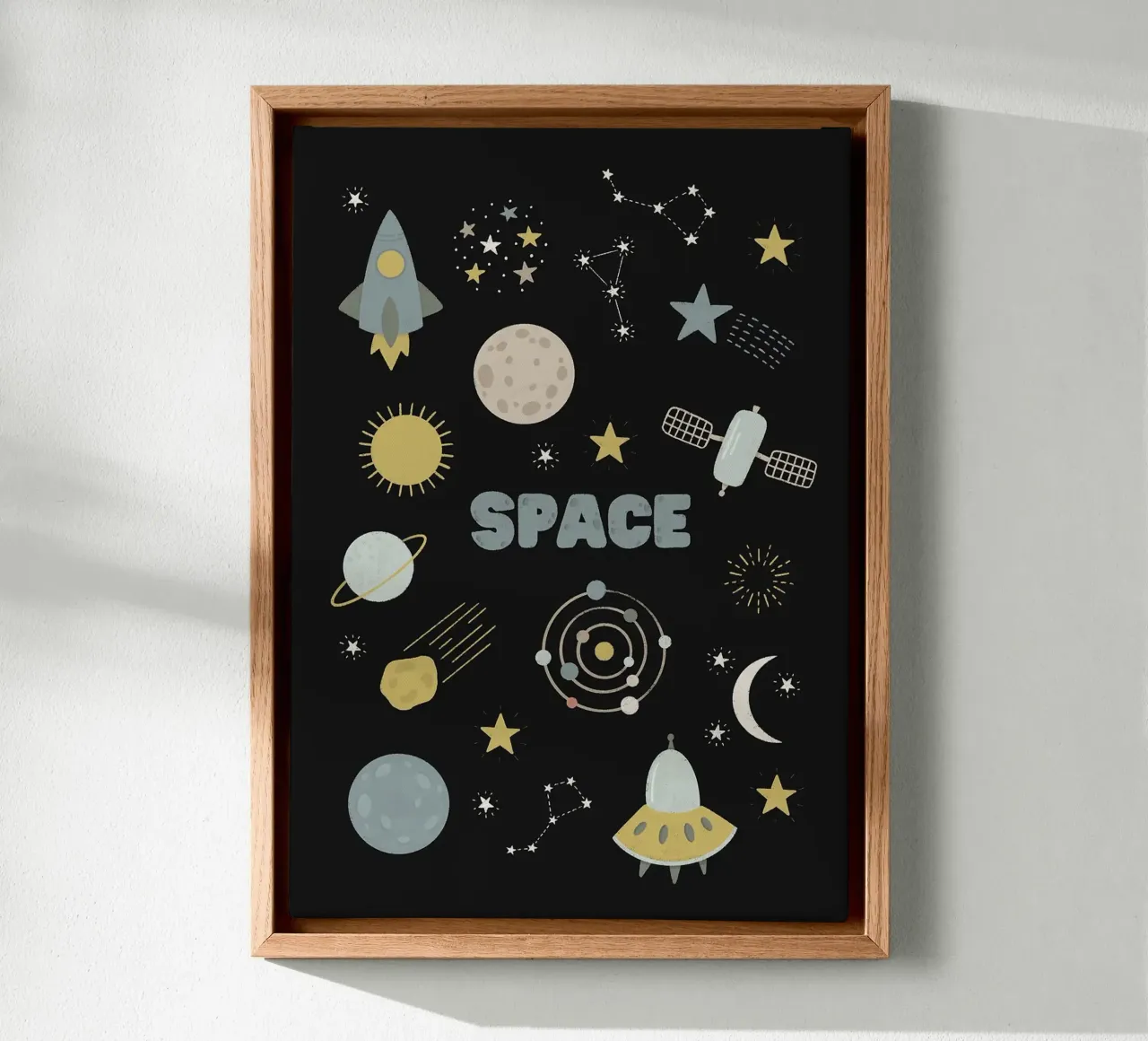 Space canvas by bazi