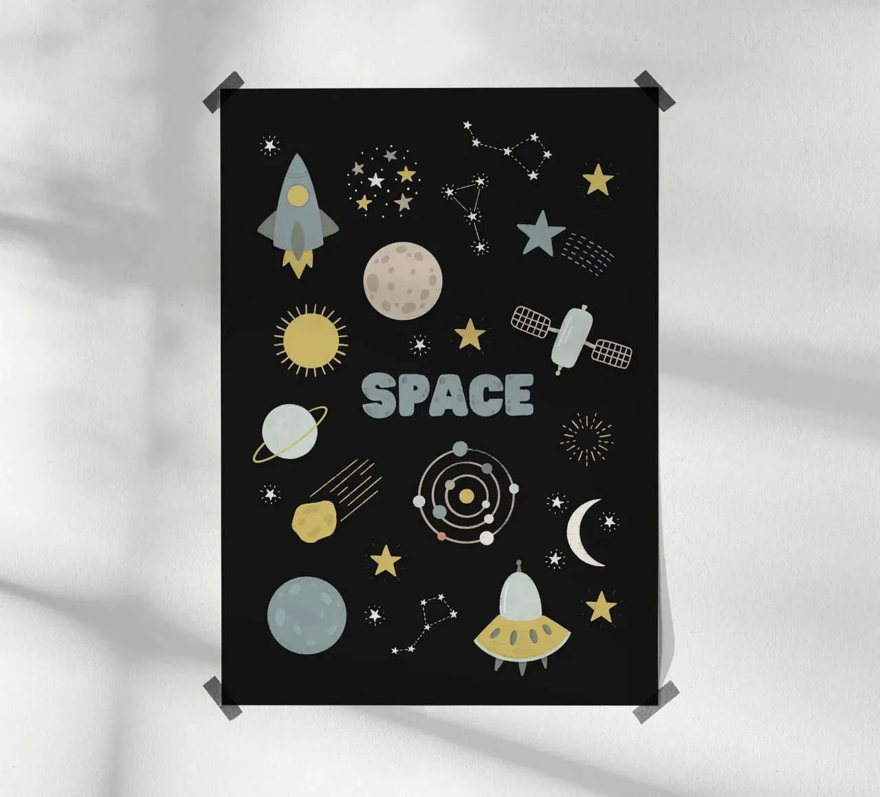 Space poster by bazi