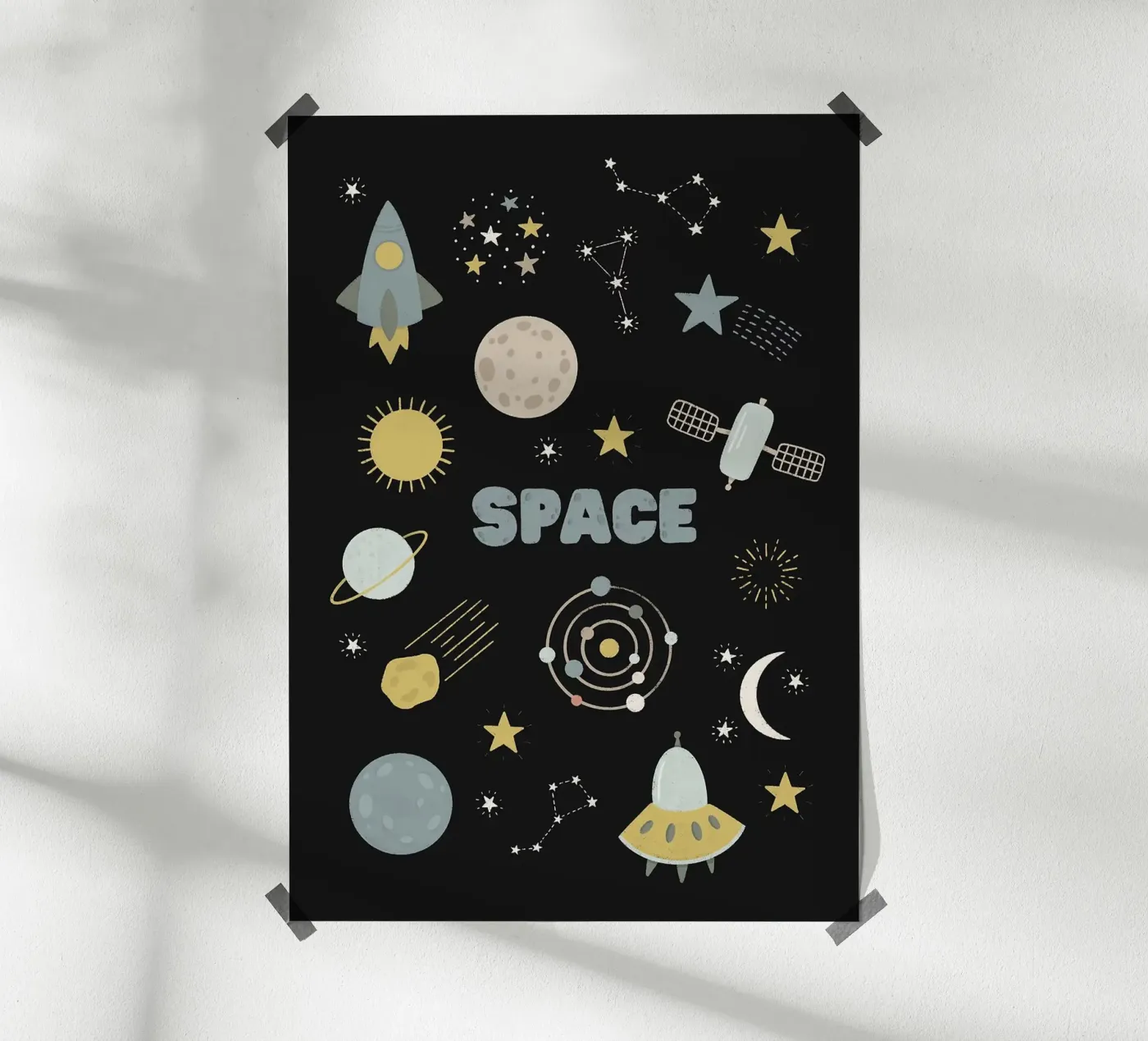 Space poster da bazi