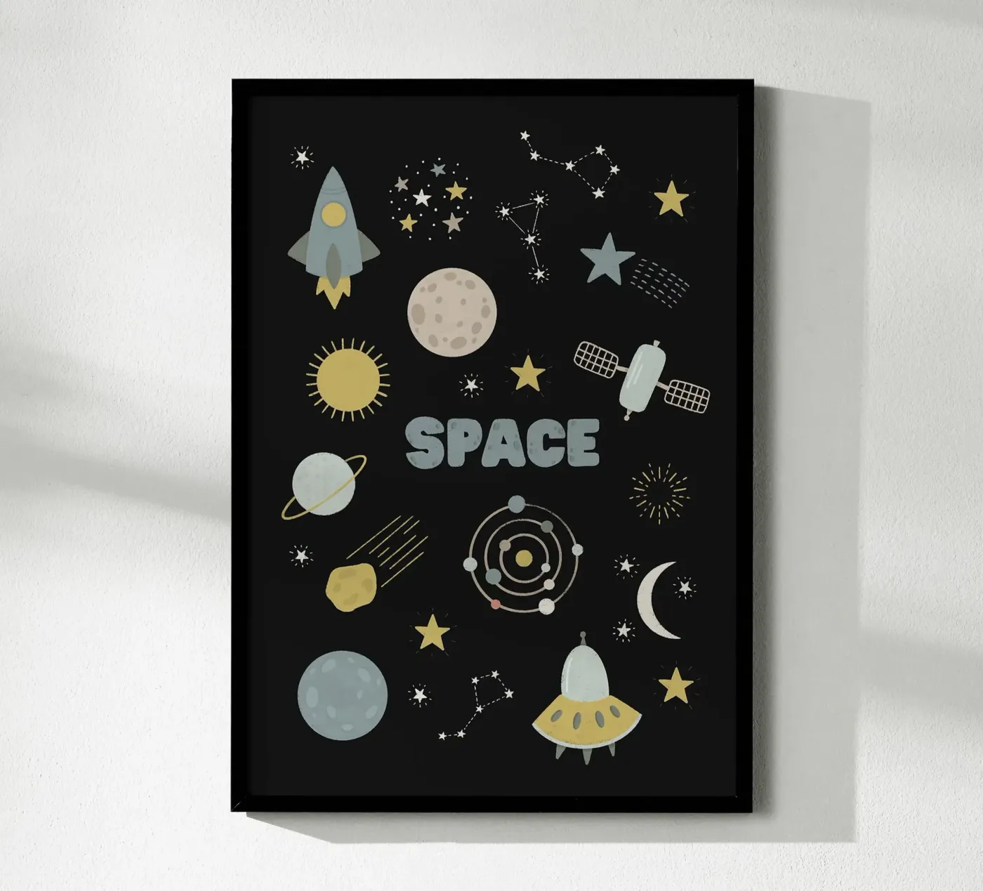 Space poster da bazi