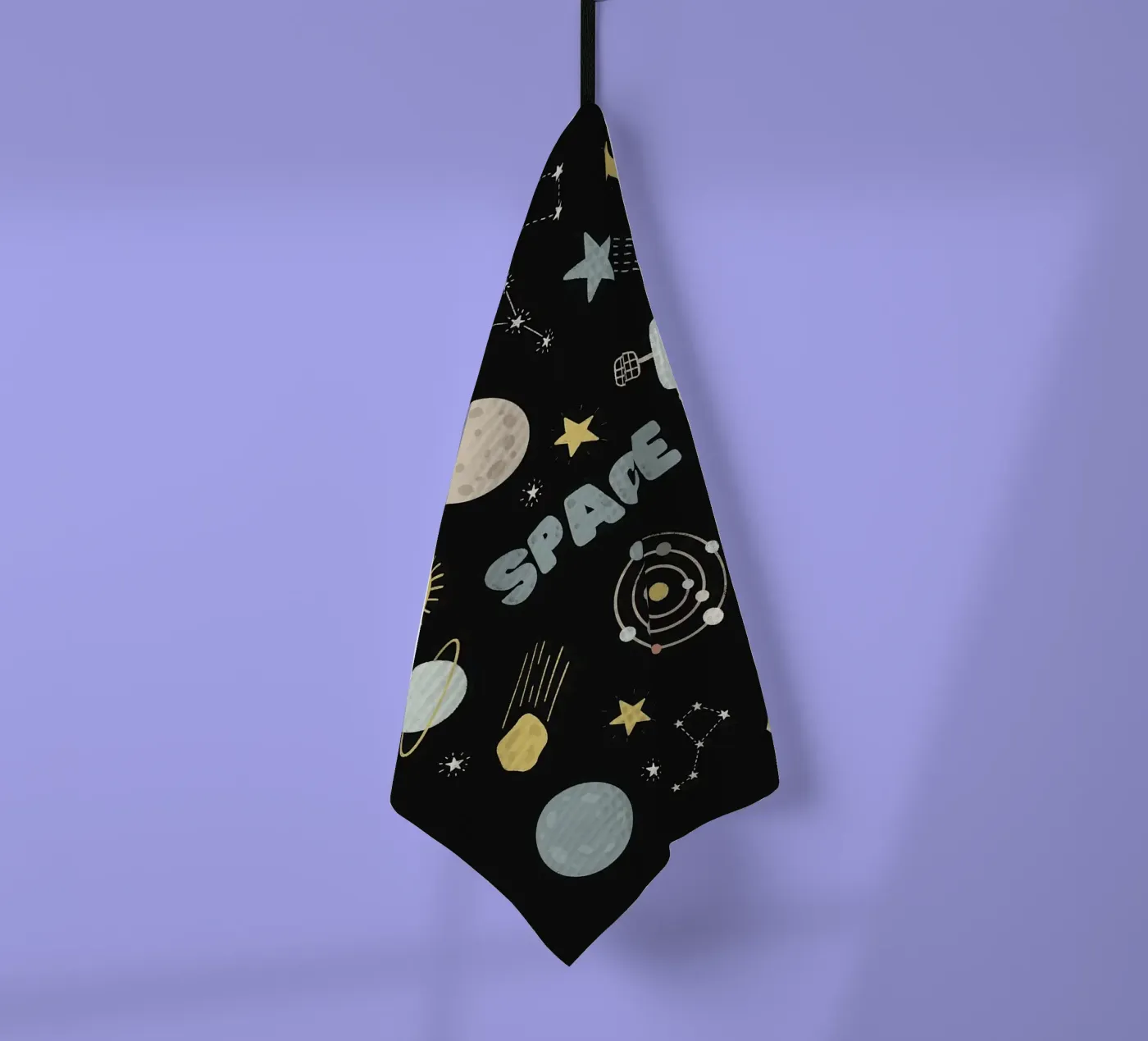 Weltraum Geschirrtuch von bazi