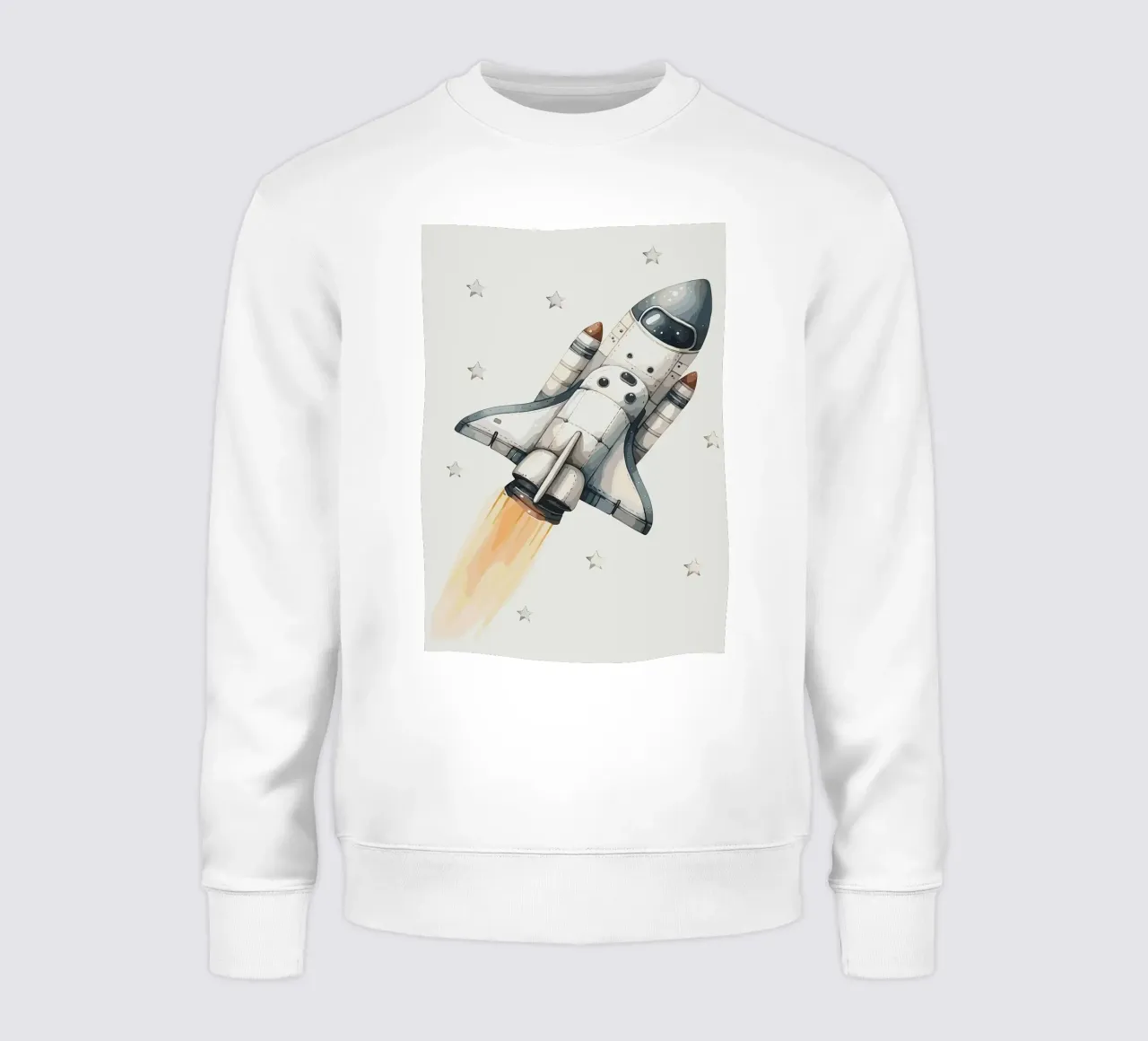 Lancio dello Space Shuttle felpa da bazi