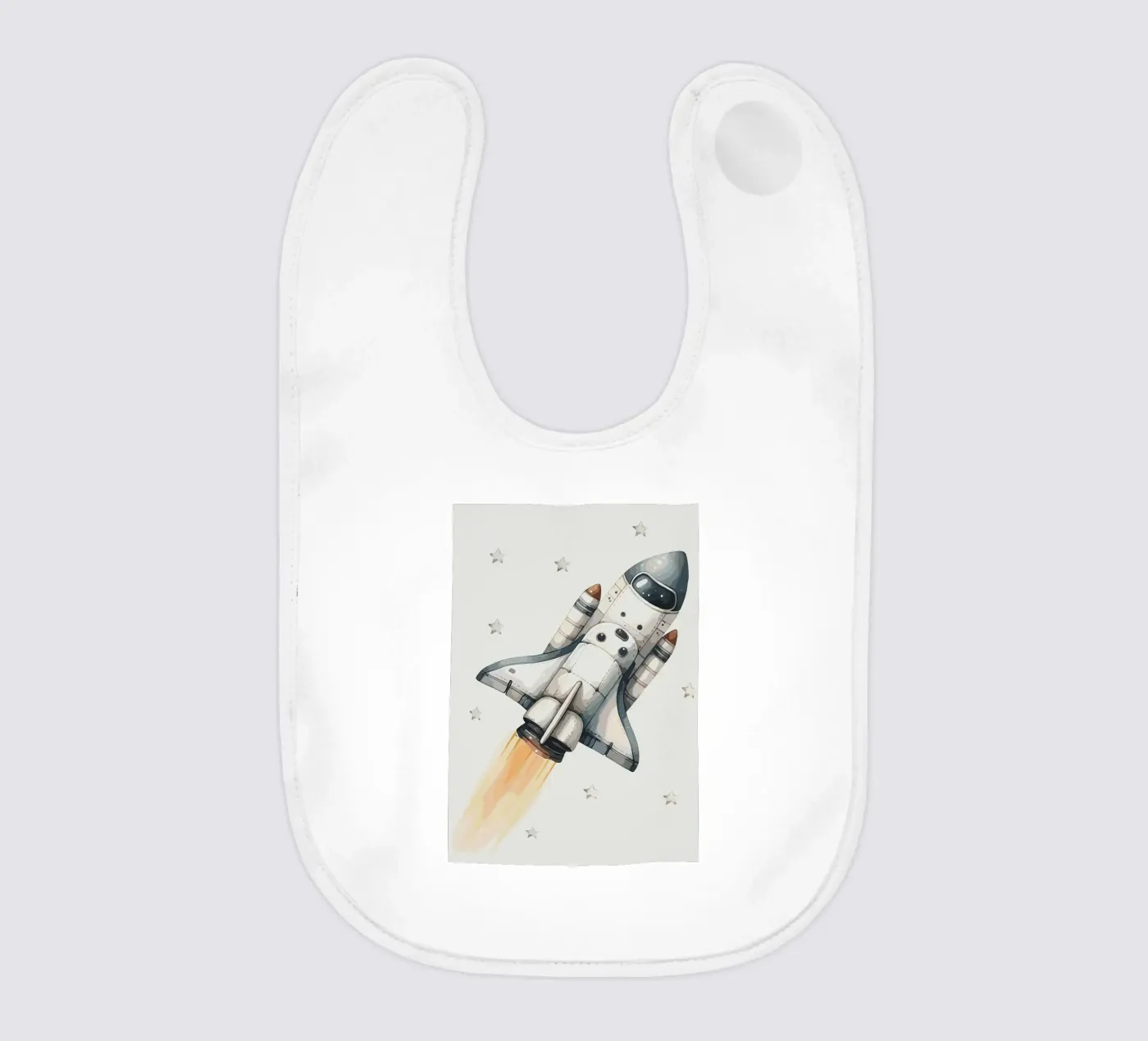 Space Shuttle Launch bavaglino da bazi