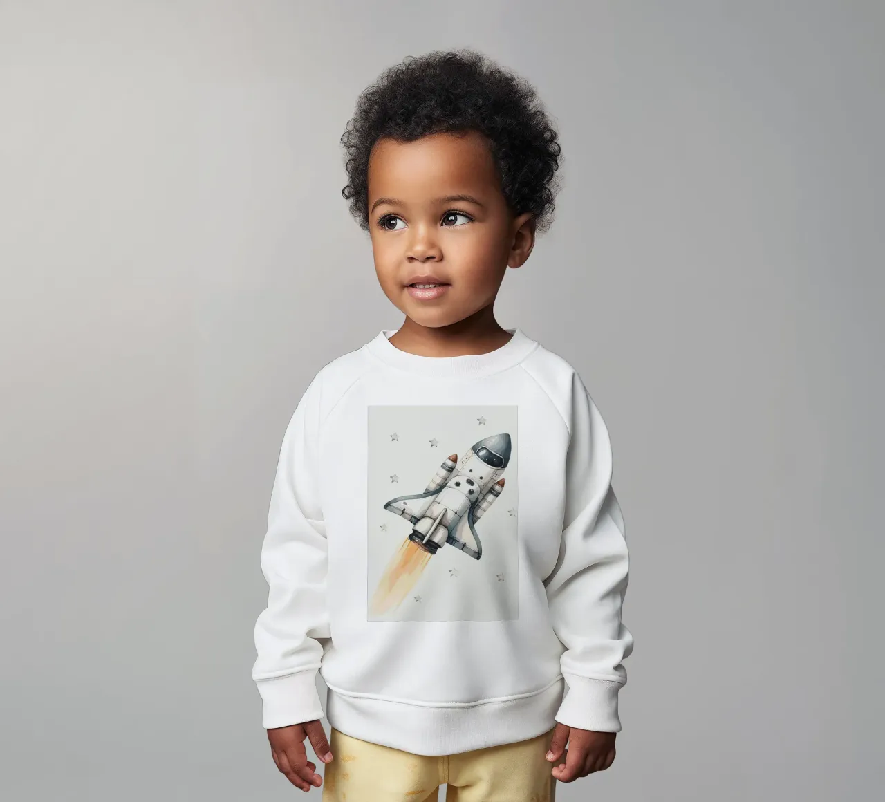 Lancio dello Space Shuttle felpa neonato da bazi