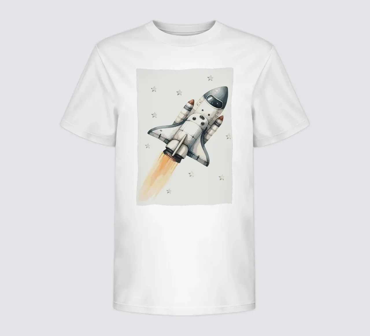 Lancio dello Space Shuttle t-shirt bambini da bazi