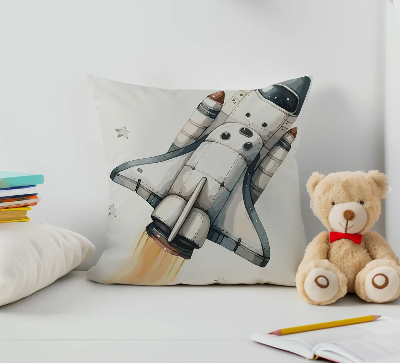 Lancio dello Space Shuttle cuscino da bazi