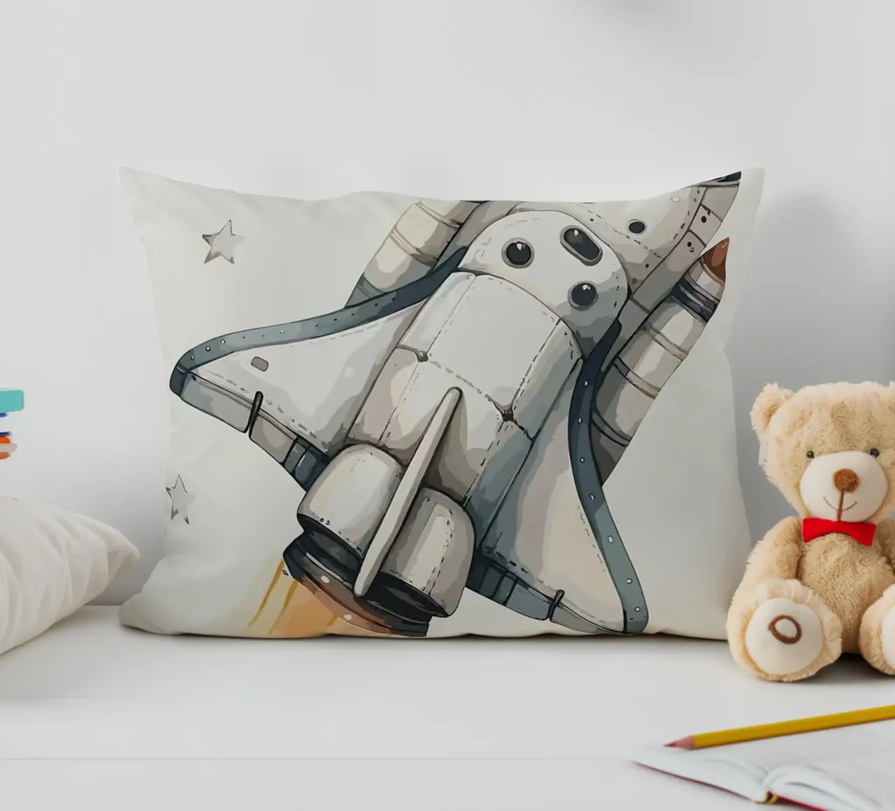 Lancio dello Space Shuttle cuscino da bazi