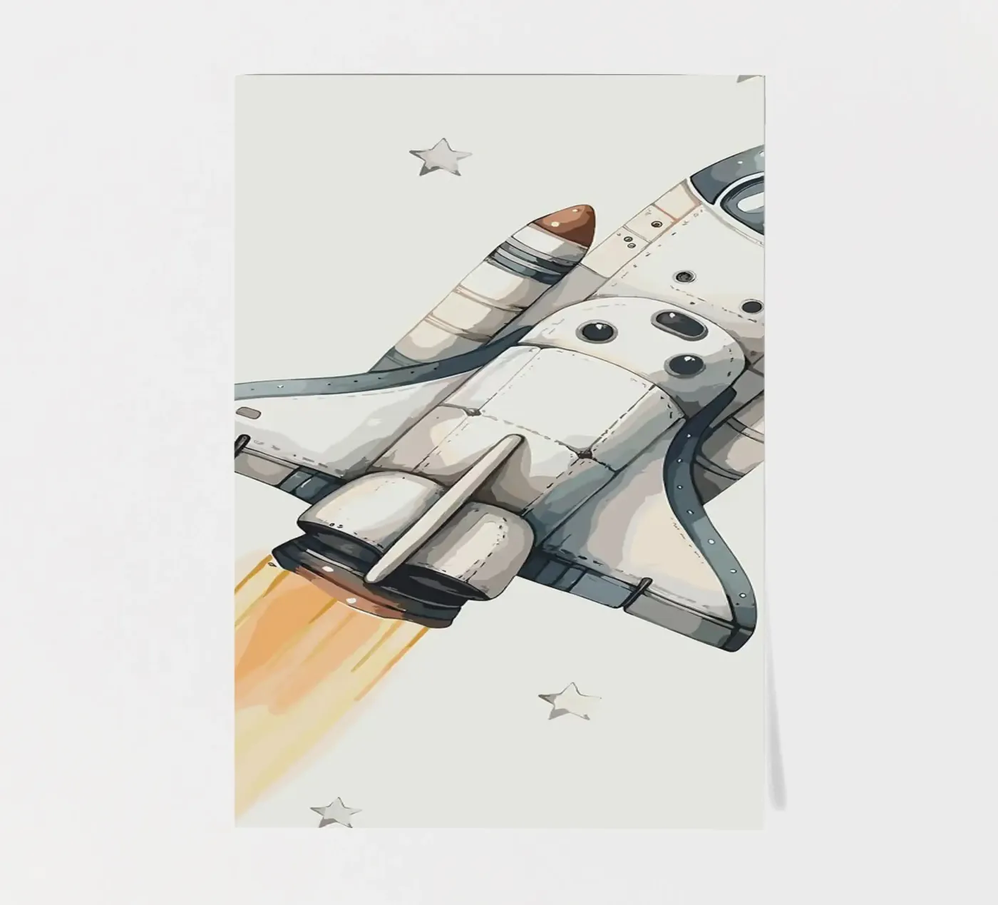 Space Shuttle Launch sticker sheet by bazi